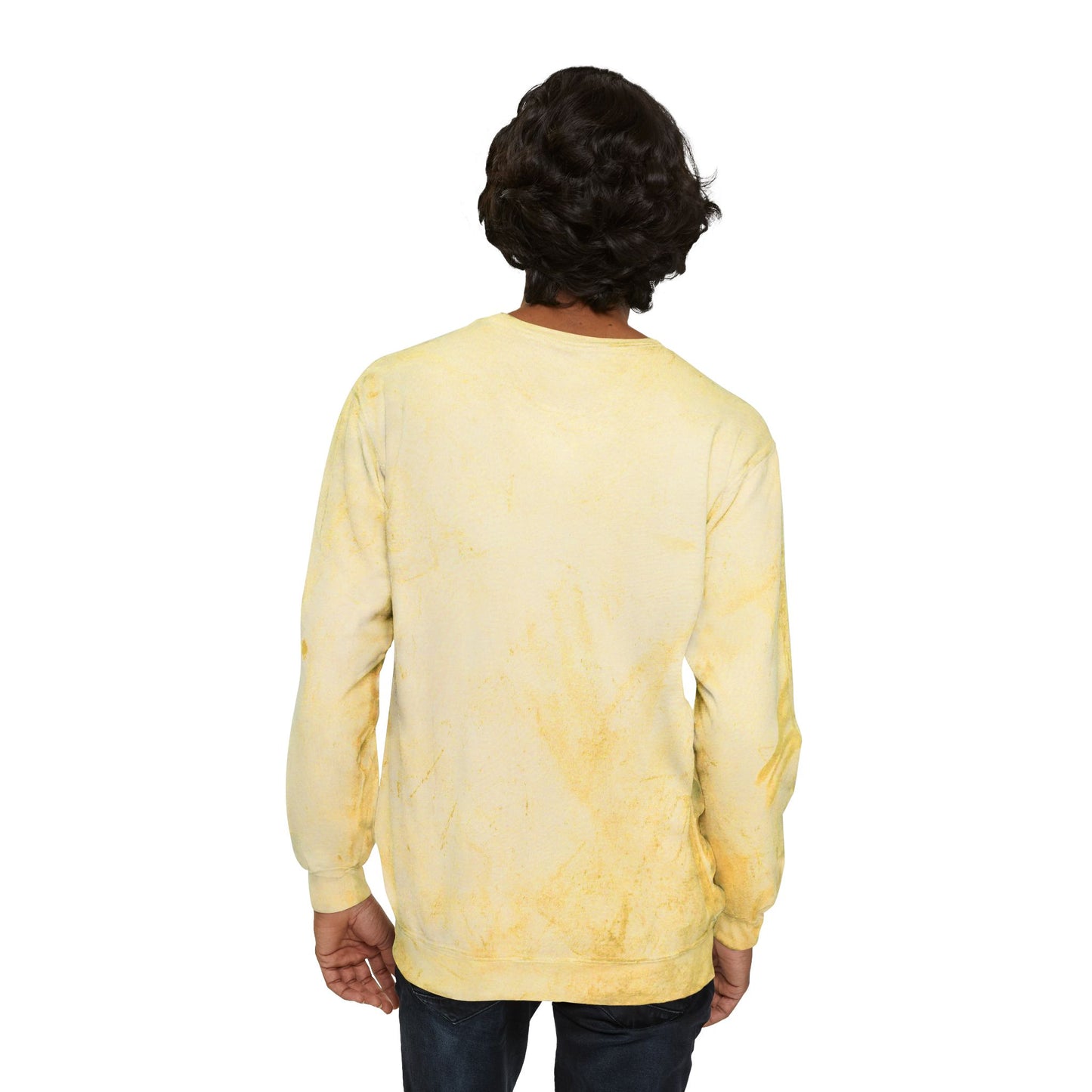 Floyd Strong (no back) Color Blast Crewneck Sweatshirt for School Spirit