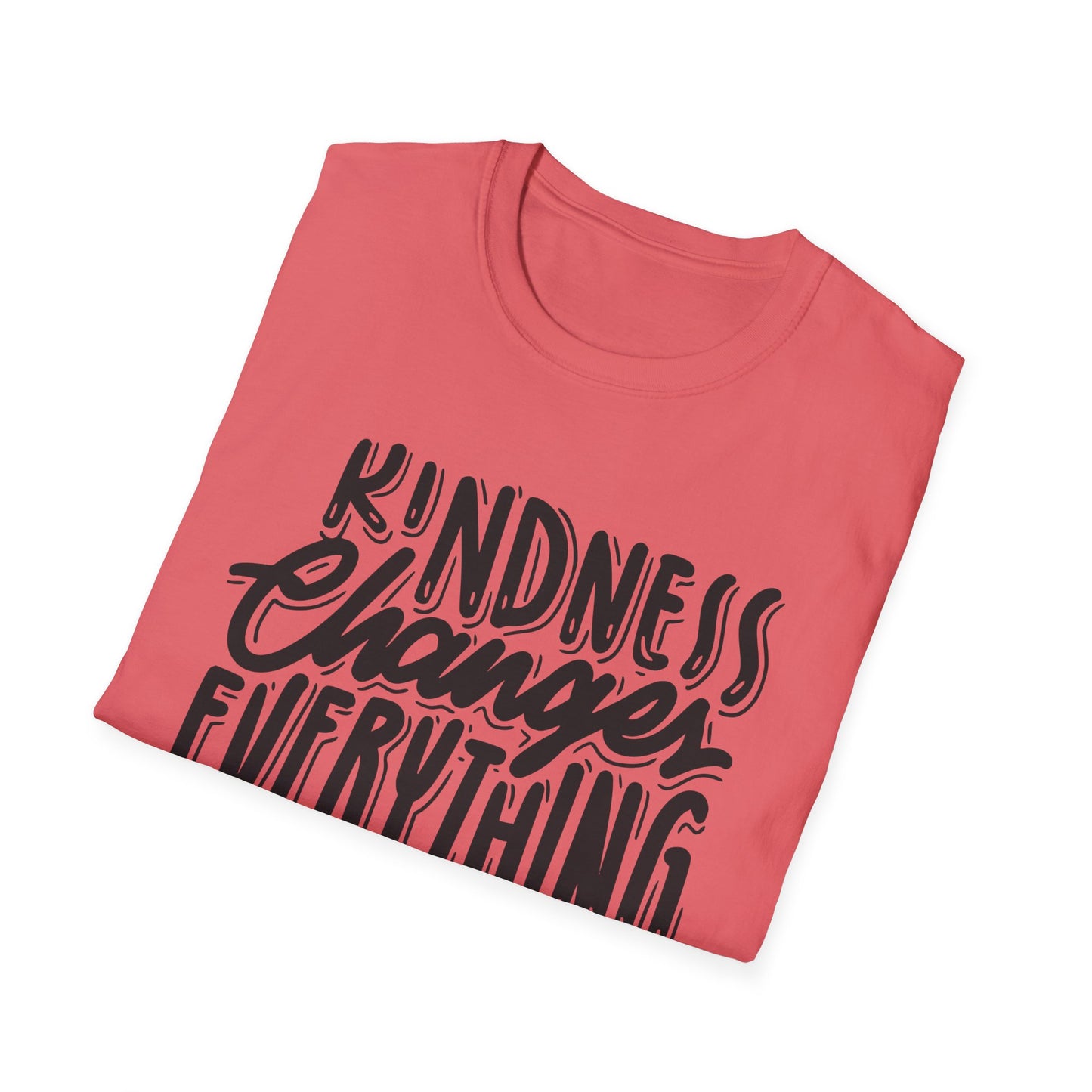 Kindness Changes Everything T-Shirt, Unisex Softstyle Tee
