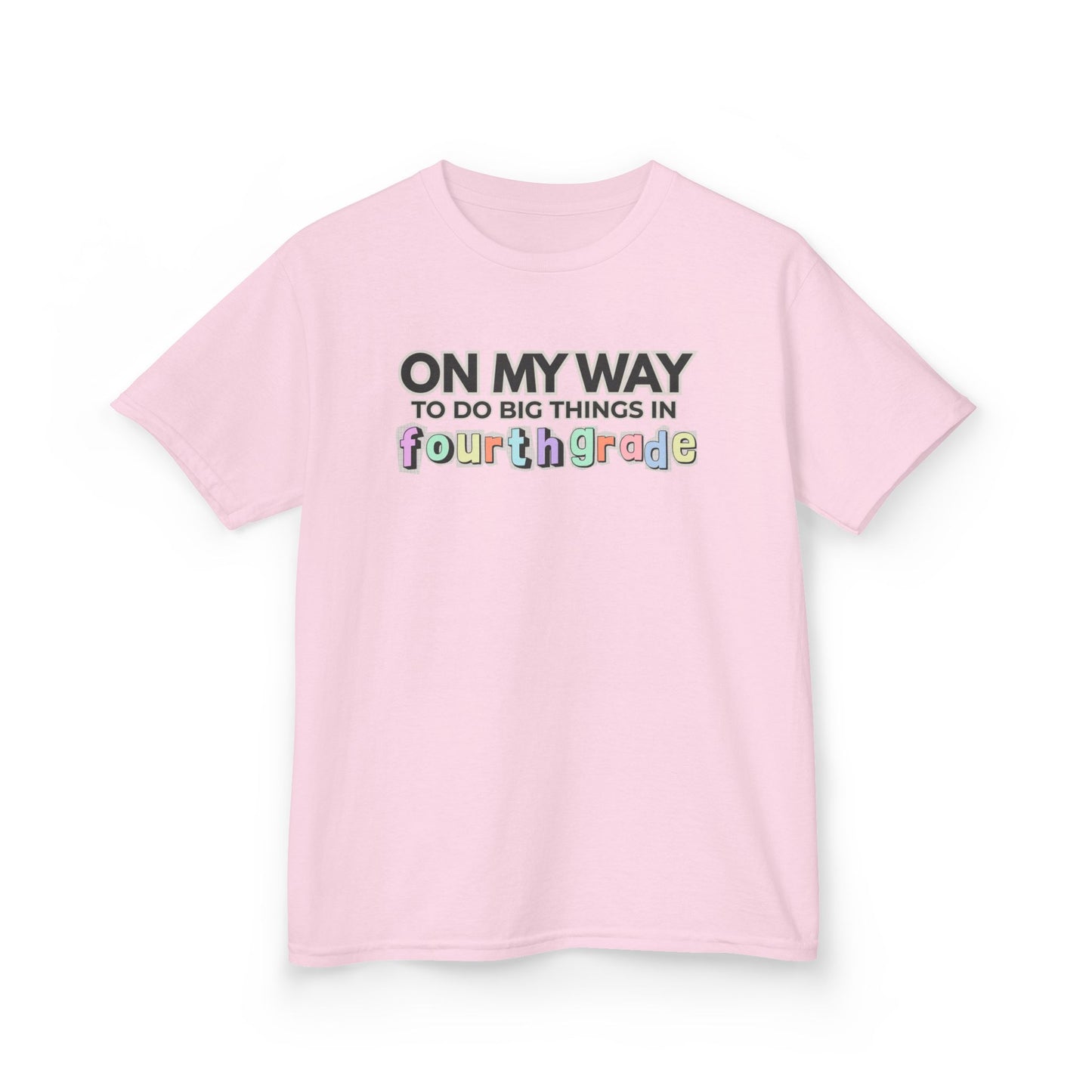 Big Things in 4th Grade- Kids Back to School Shirt