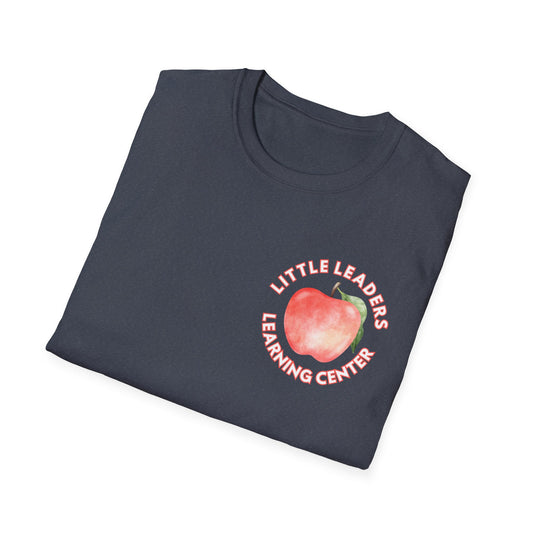 Little Leaders Teacher w/ Apple Design Unisex Softstyle T-Shirt