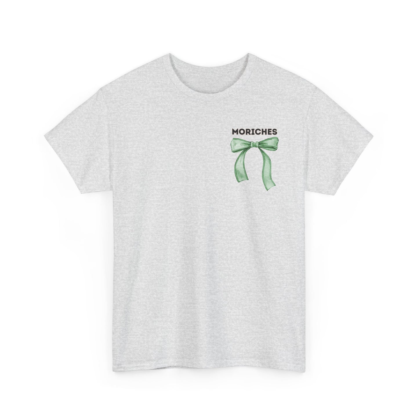 Moriches ENL Teacher and Bows- Unisex Heavy Cotton Tee with Bow Design