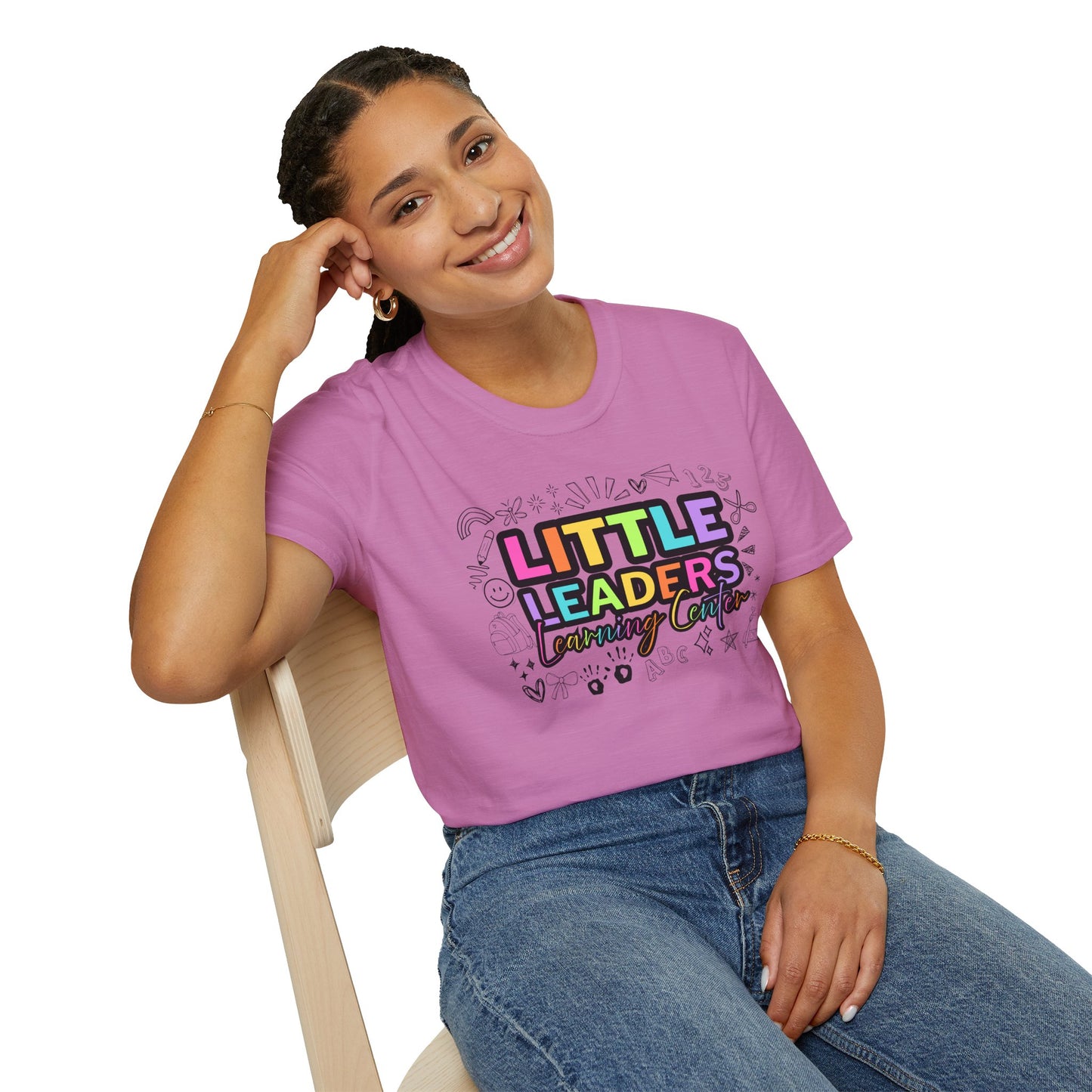 Little Leaders Doodle Design Unisex T-Shirt