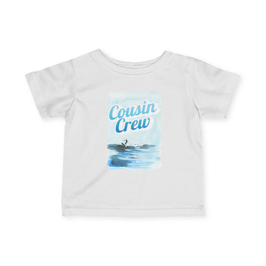 Cousin Crew Infant Tee, Cute Baby T-Shirt, Summer Vibes- Mini Collection