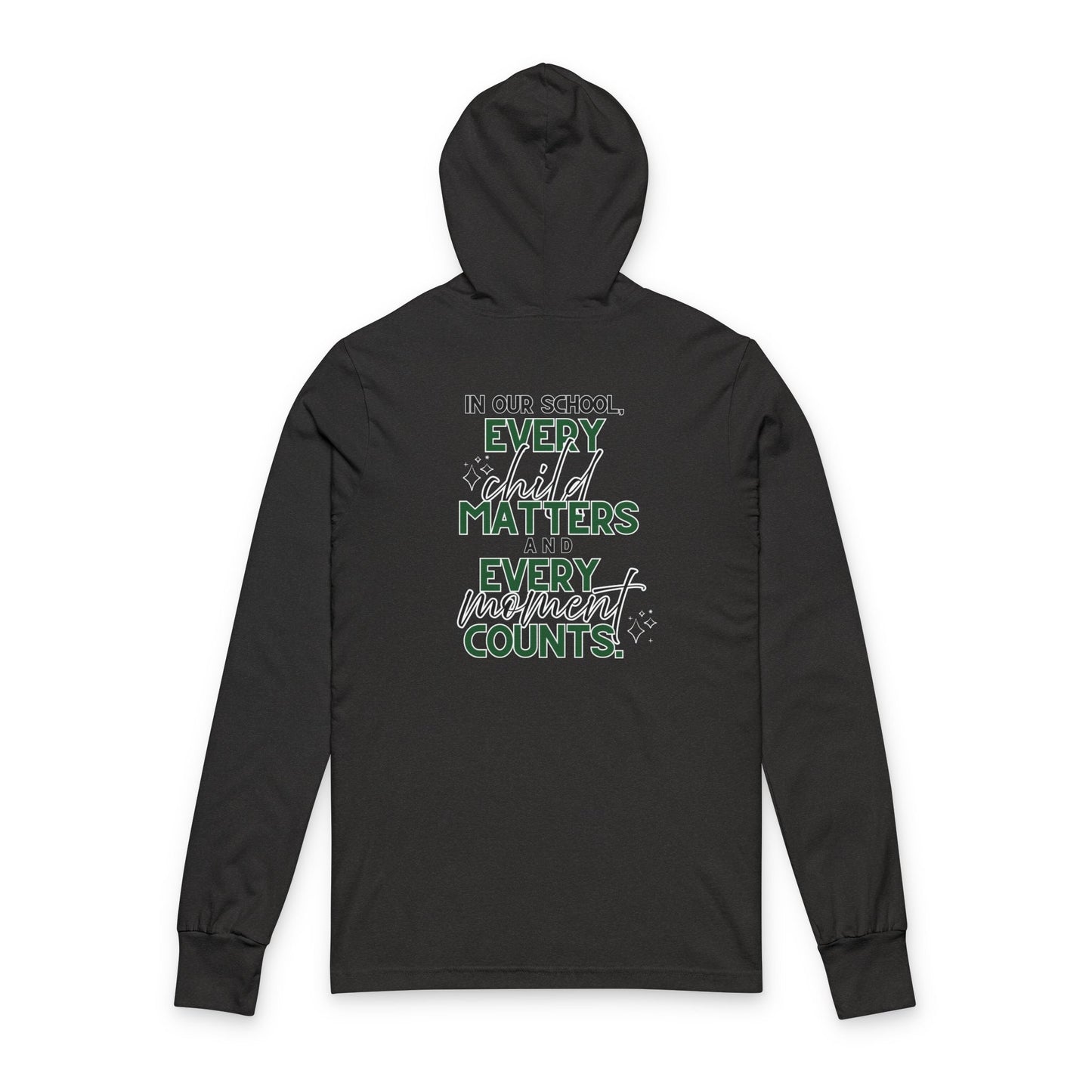 WFE Family- "Every Child Matters" Unisex Hooded Long Sleeve Tee
