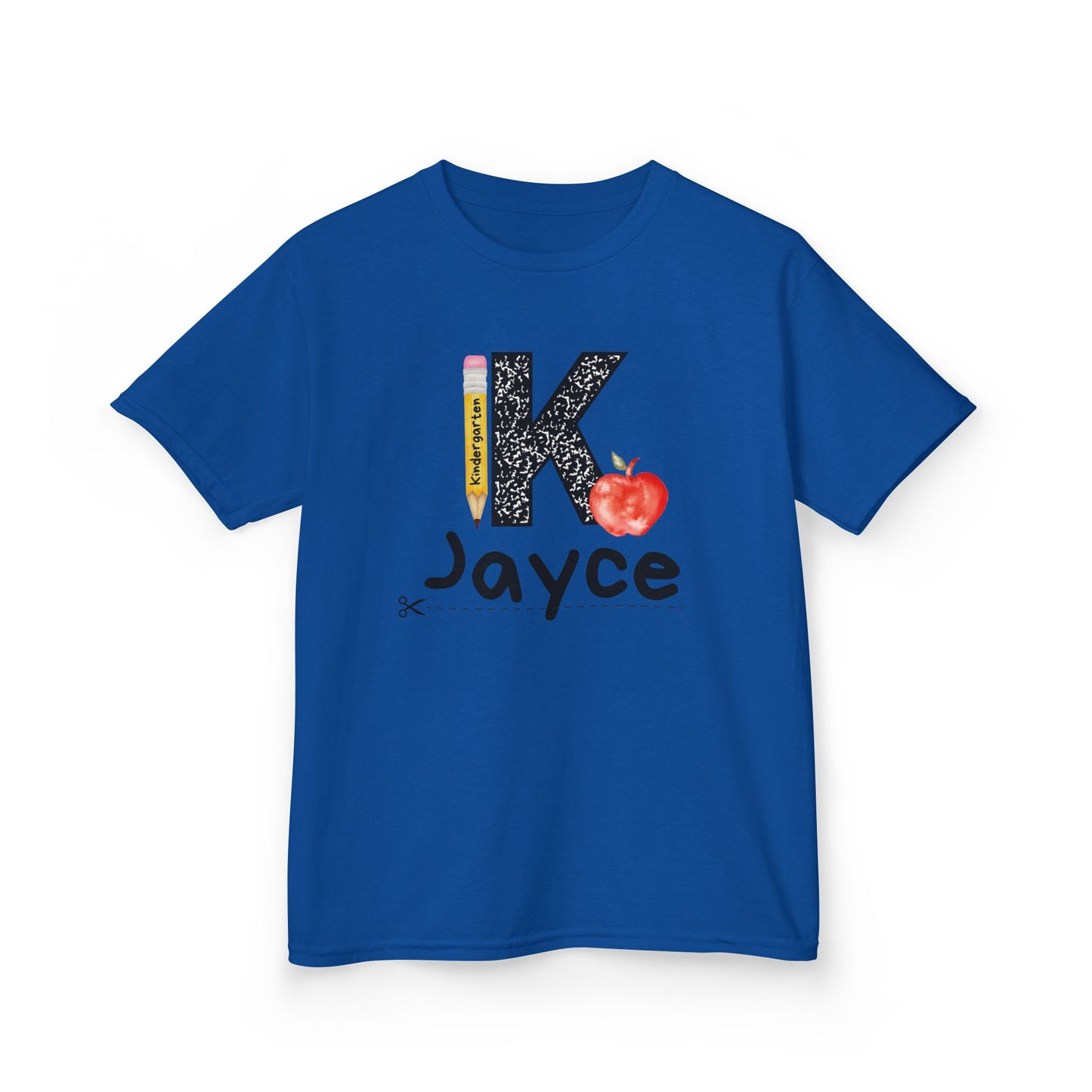 Jayce- Kindergarten- Personalized Kids Tee - Back to School