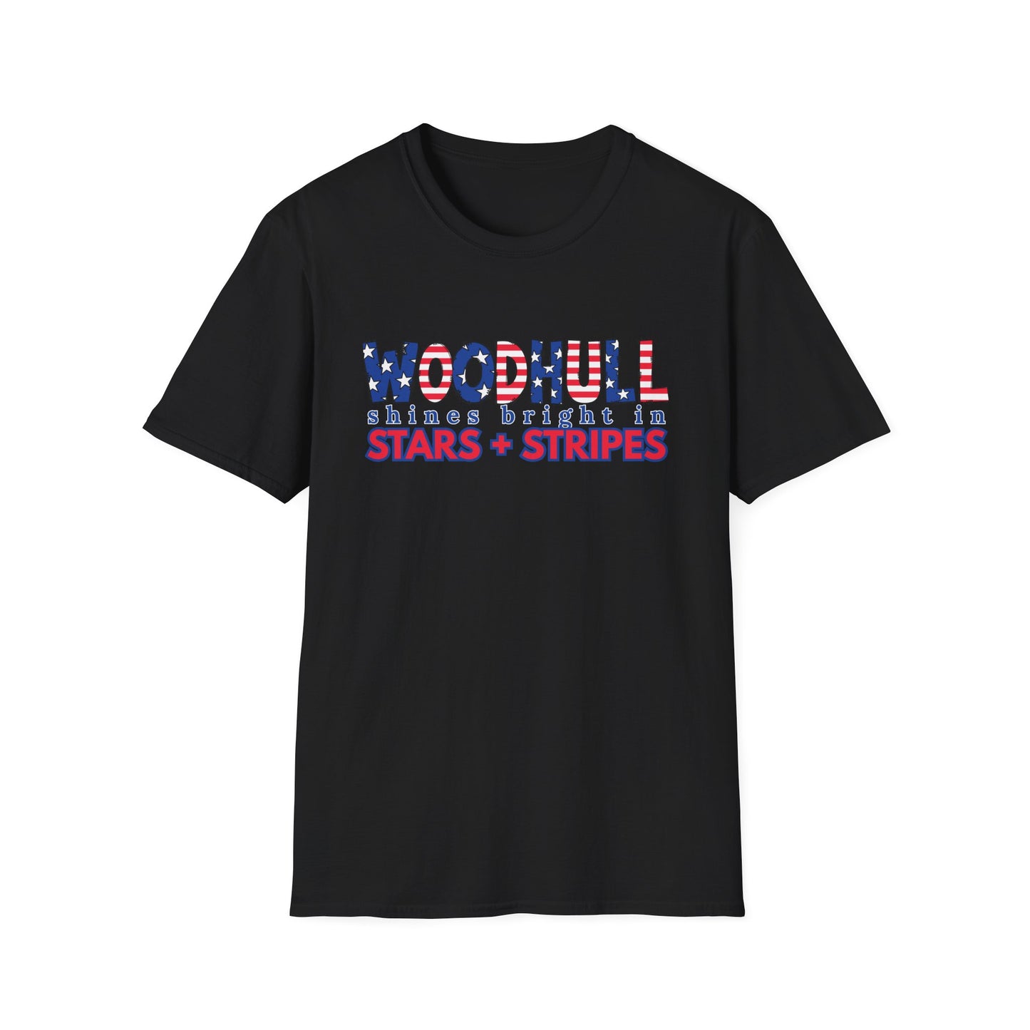 Unisex T-Shirt Woodhull Flag Day-Holiday Design