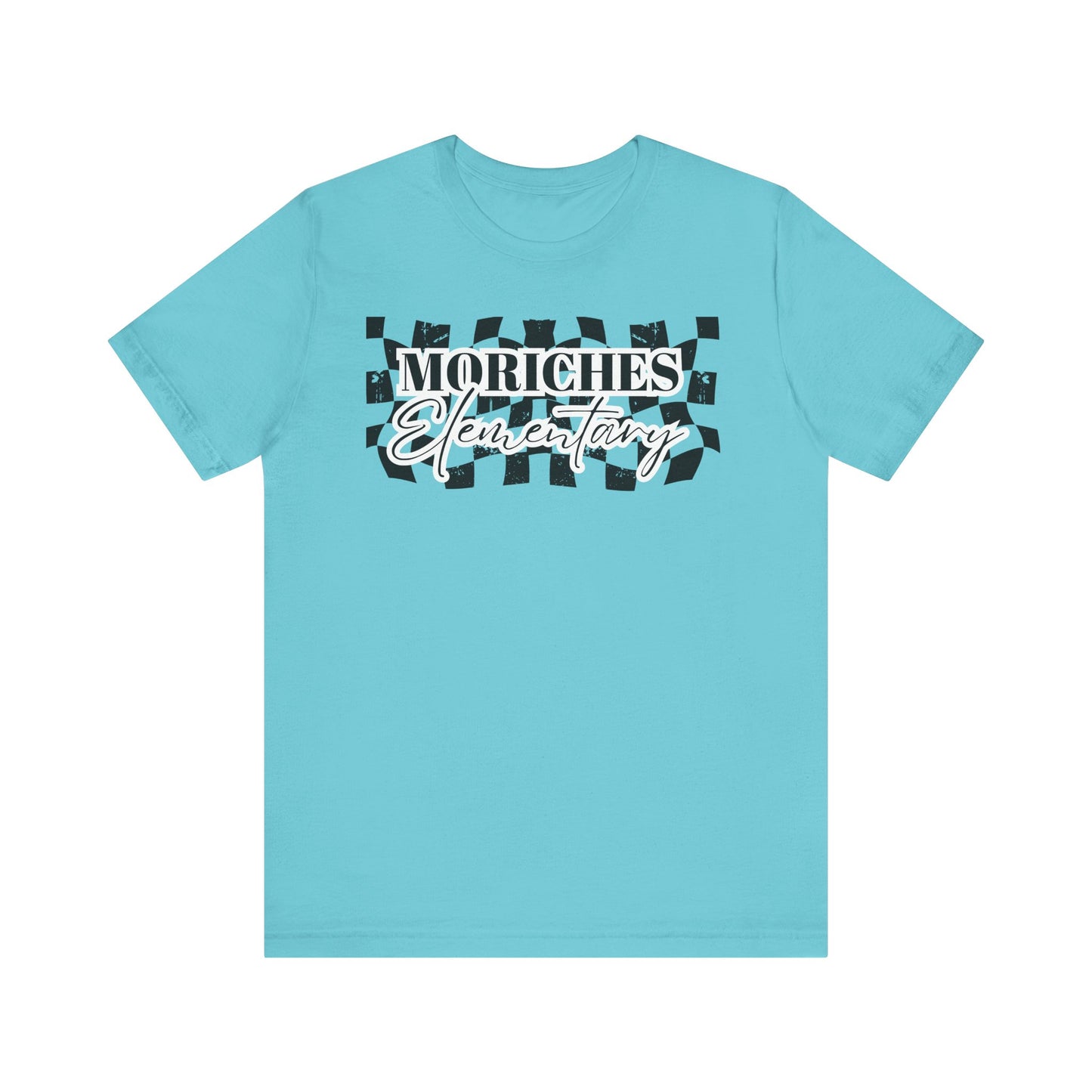 Moriches Checkered Logo Unisex Jersey Tee