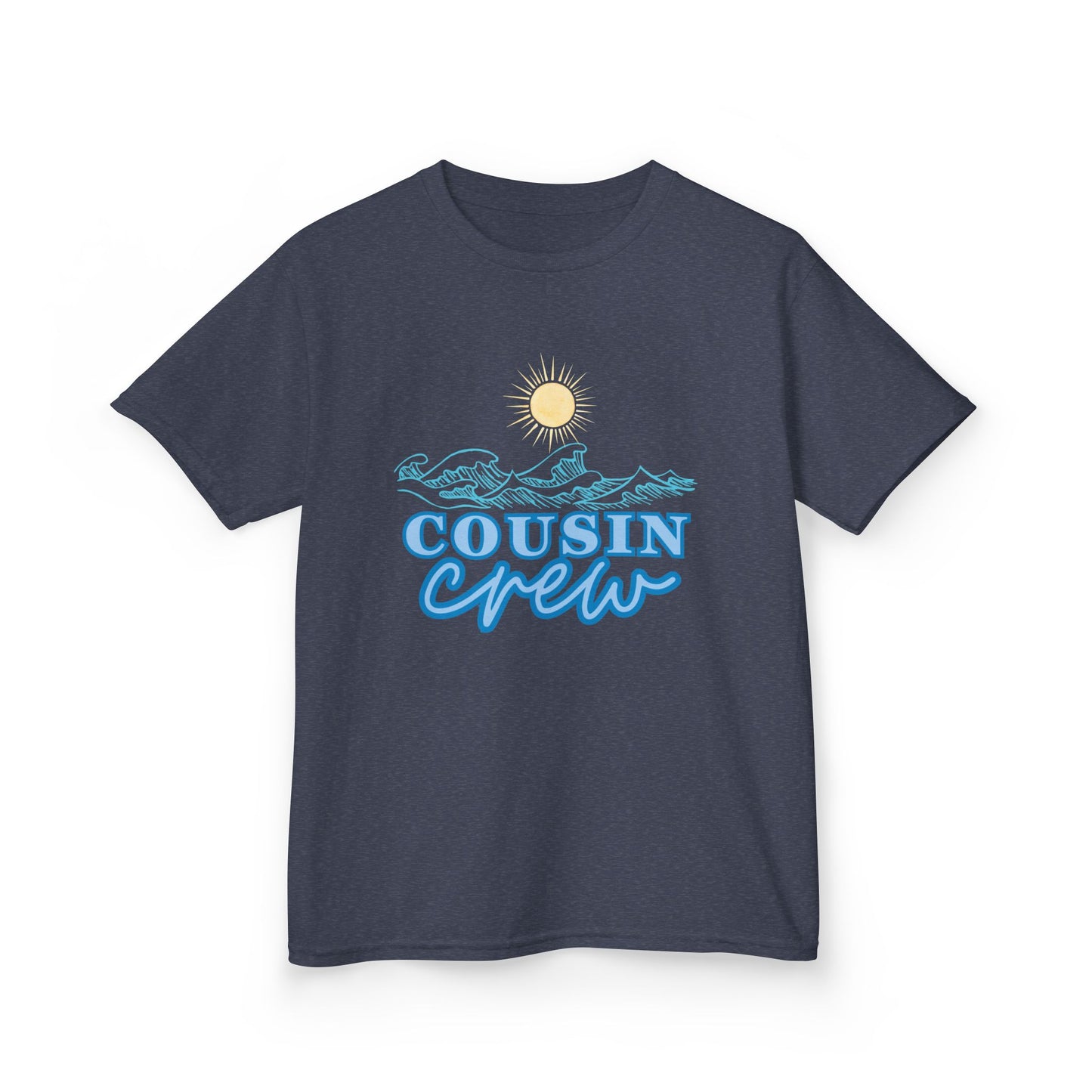 Cool Cousin Crew Kids Tee - Summer Fun, Family Gatherings, Beach Days, Mini Collection