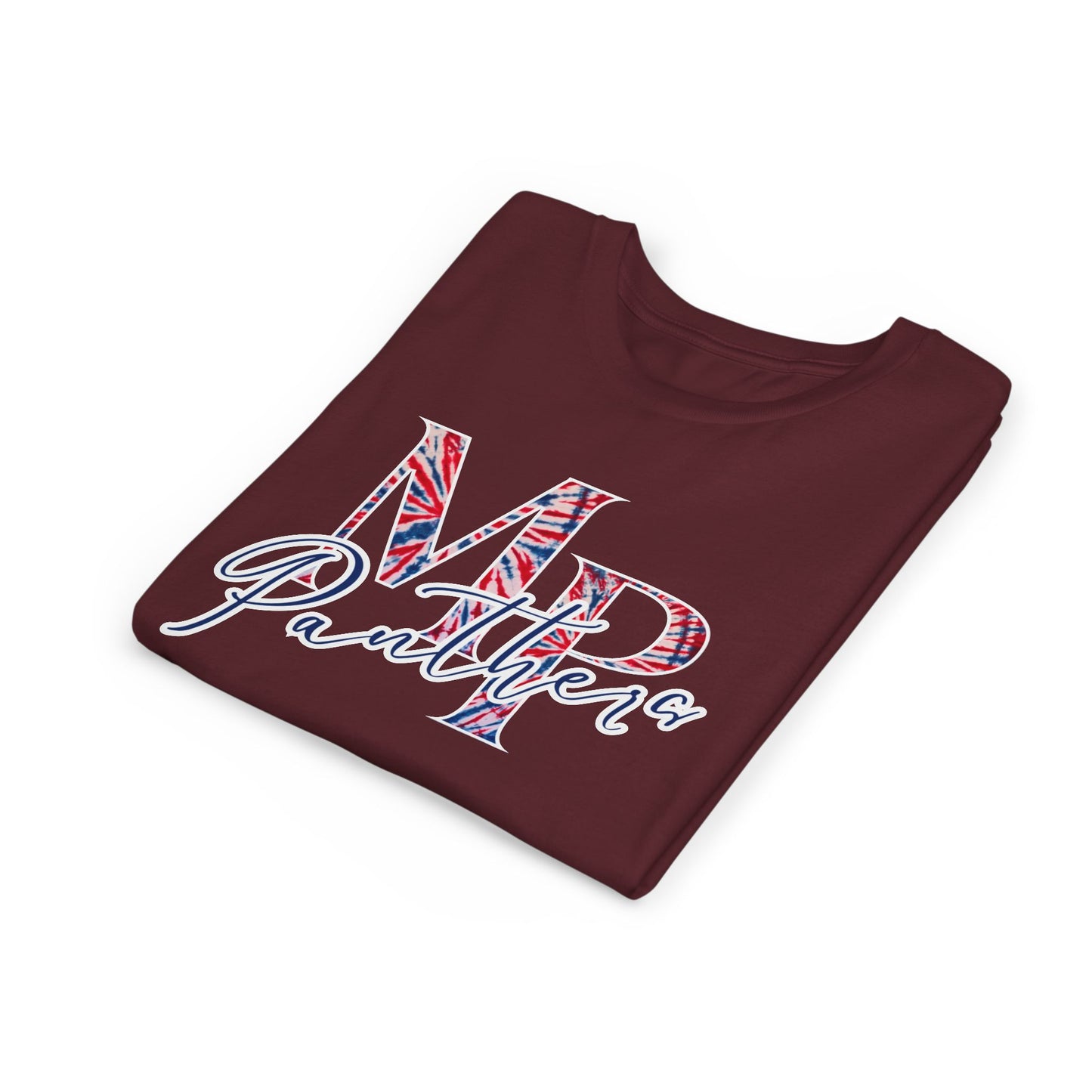 Miller Place Panthers Tie Dye MP- Youth Tee with Panther Print