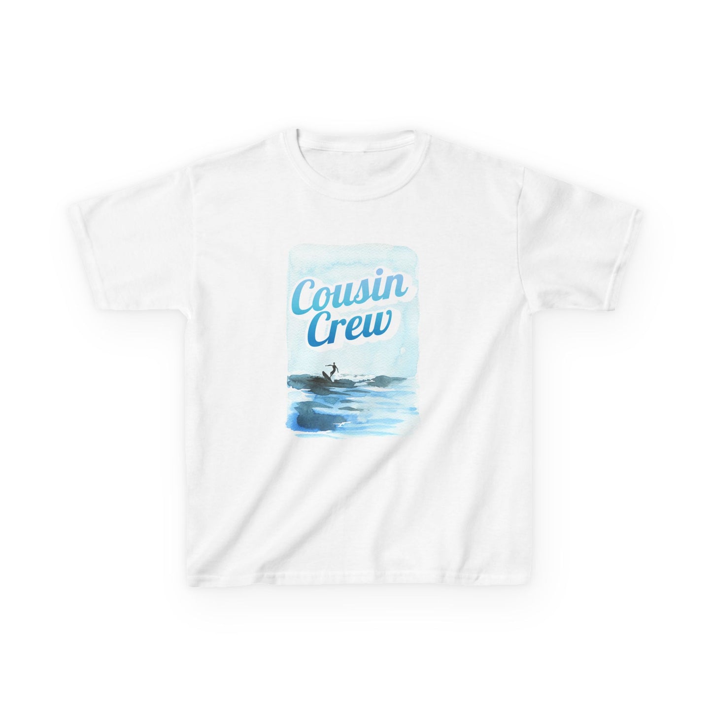 Cool Cousin Crew Kids Tee - Summer Fun, Family Gatherings, Beach Days, Mini Collection