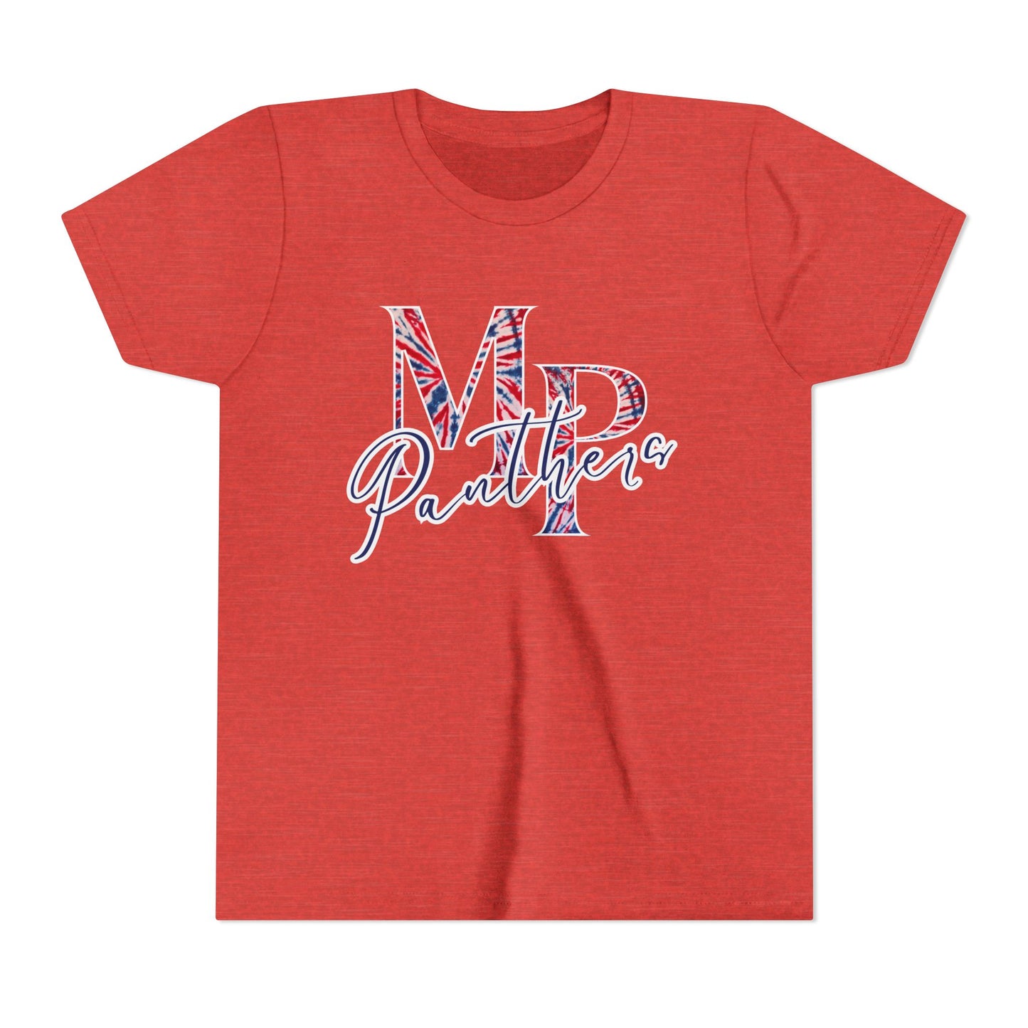 Miller Place Panthers Tie Dye MP- Youth Tee with Panther Print