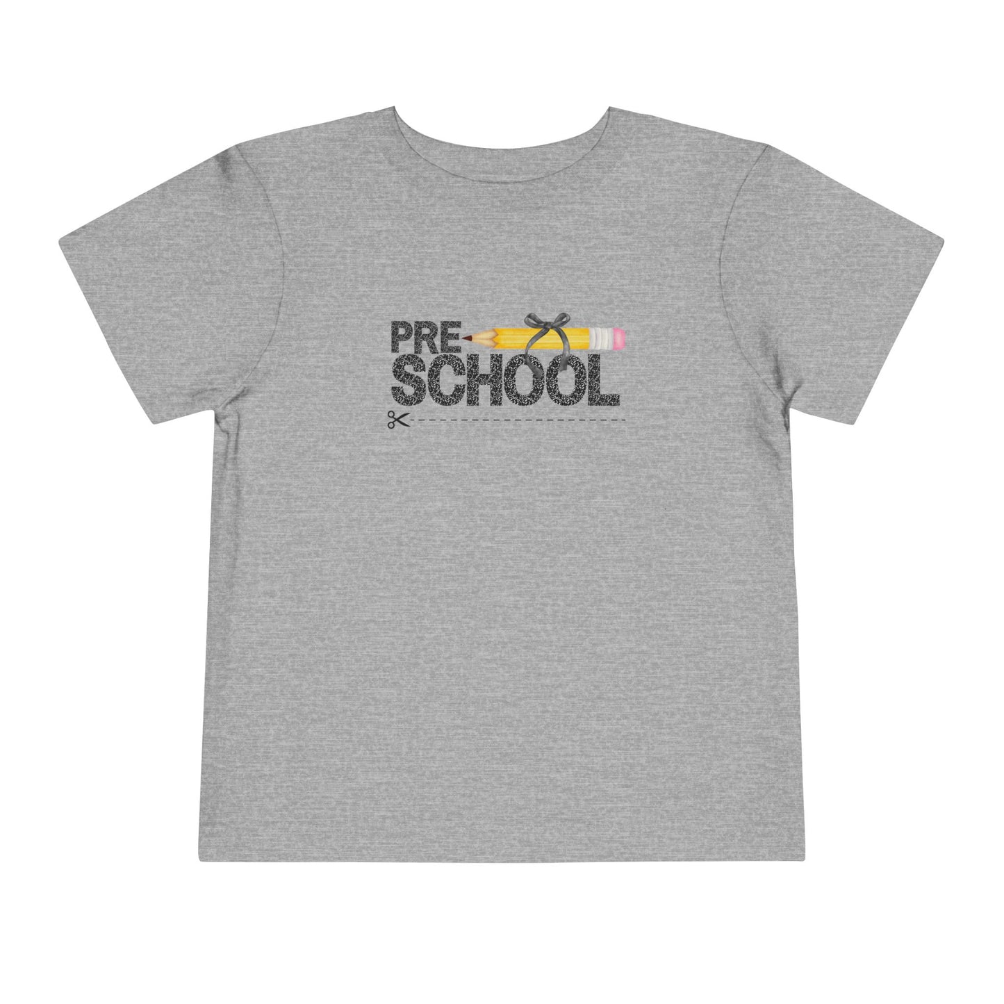 Preschool Girl Toddler Tee - Back to School Shirt for Kids