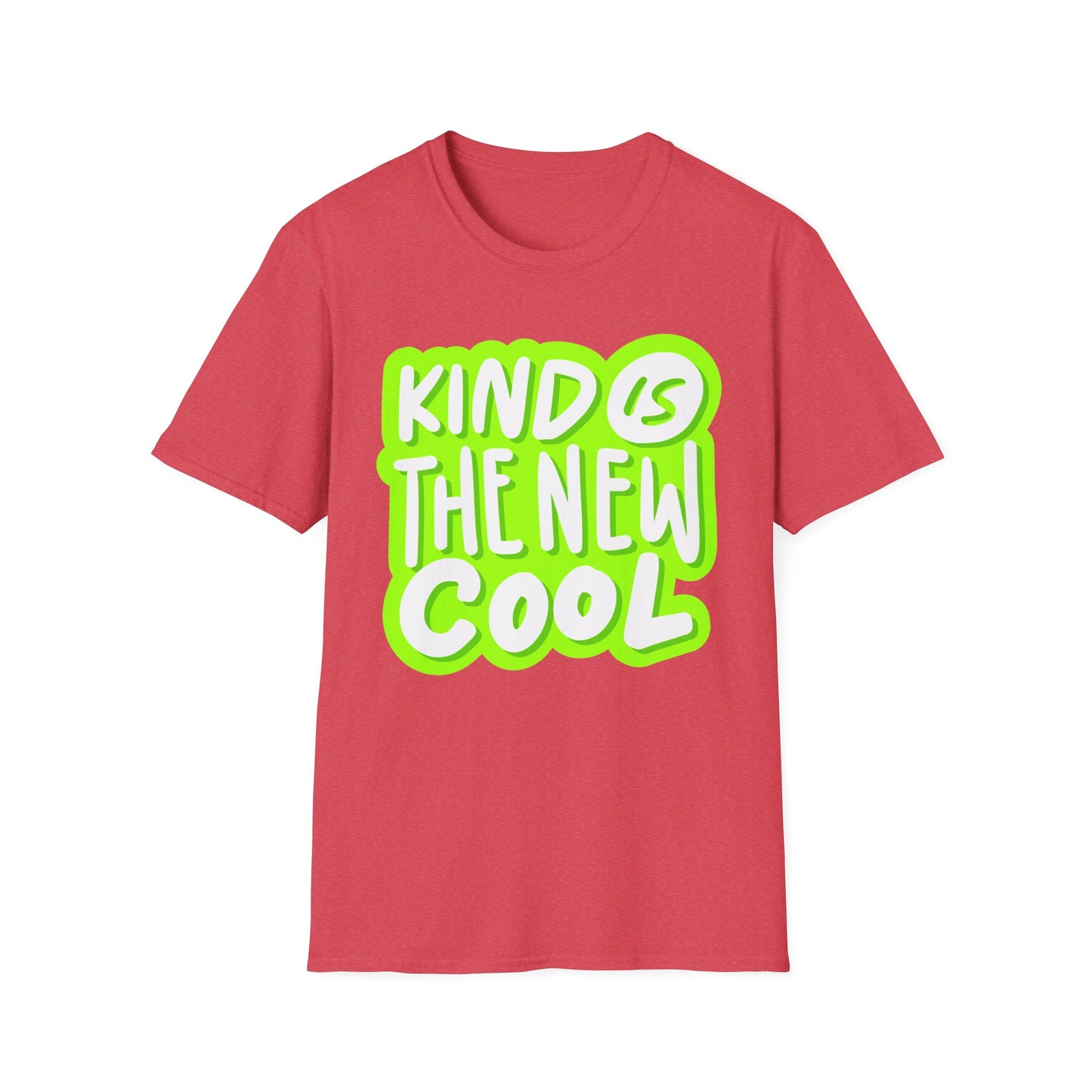 Kind is the New Cool Kindness T-Shirt, Unisex Softstyle Tee