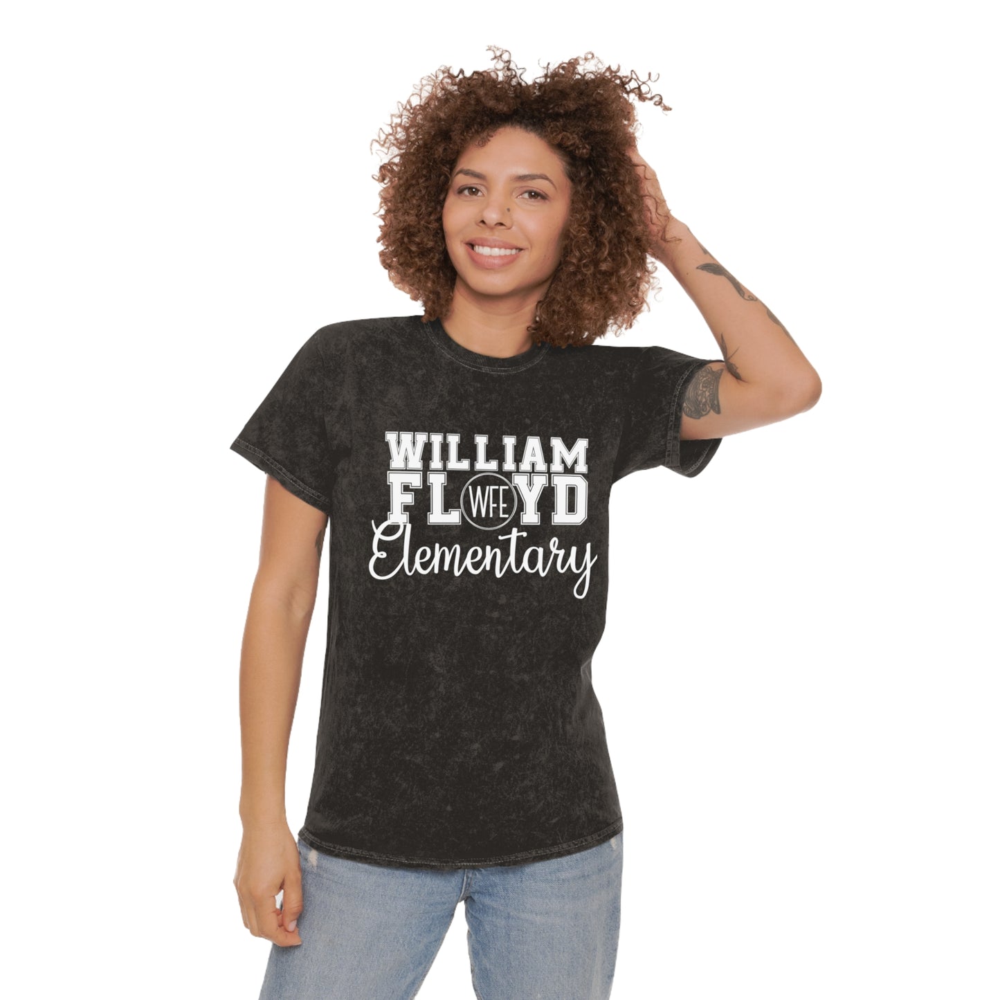 William Floyd Elementary Mineral Wash T-Shirt - Expect Success