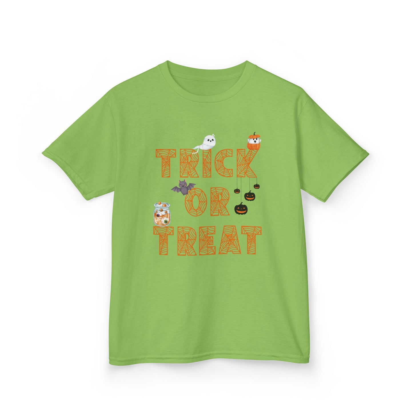 Trick or Treat Kids Tee, Halloween Shirt for Kids
