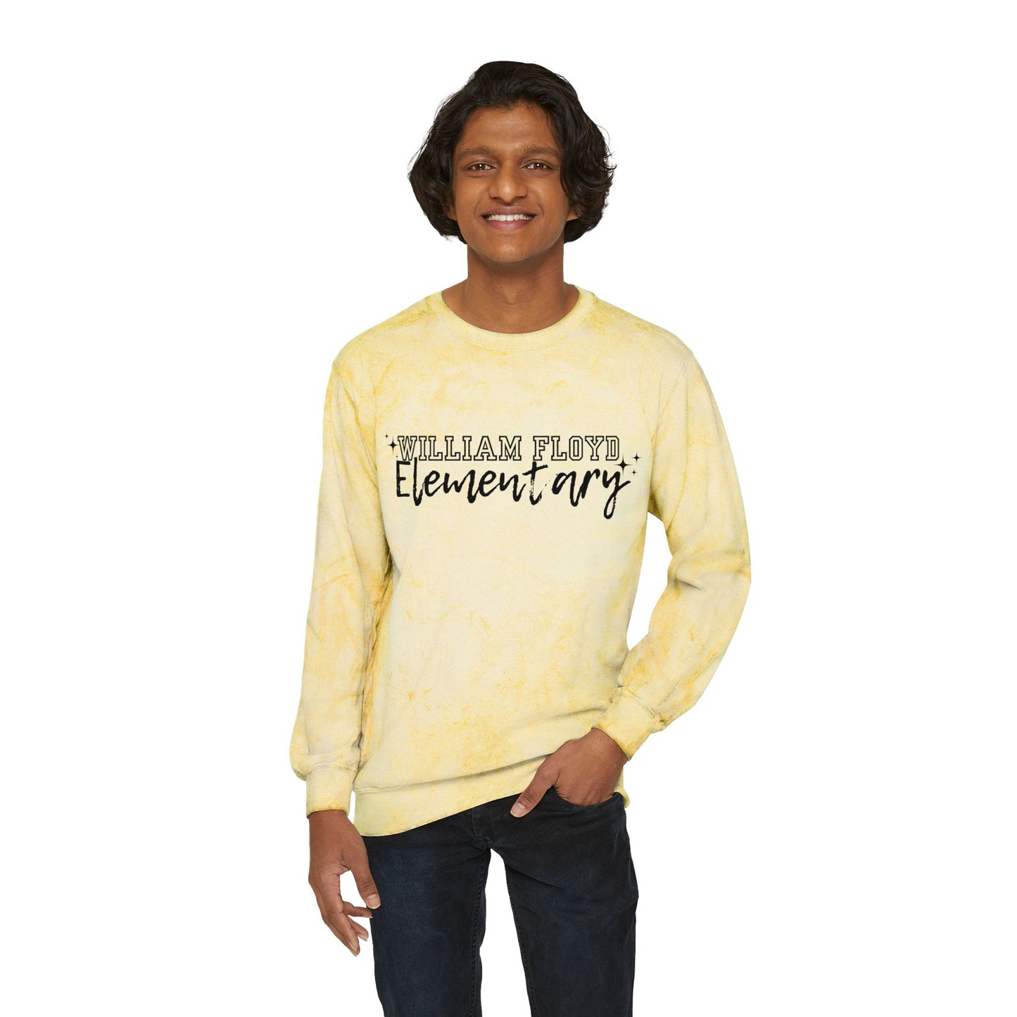 Unisex Color Blast Crewneck Sweatshirt - Expect Success for WFE