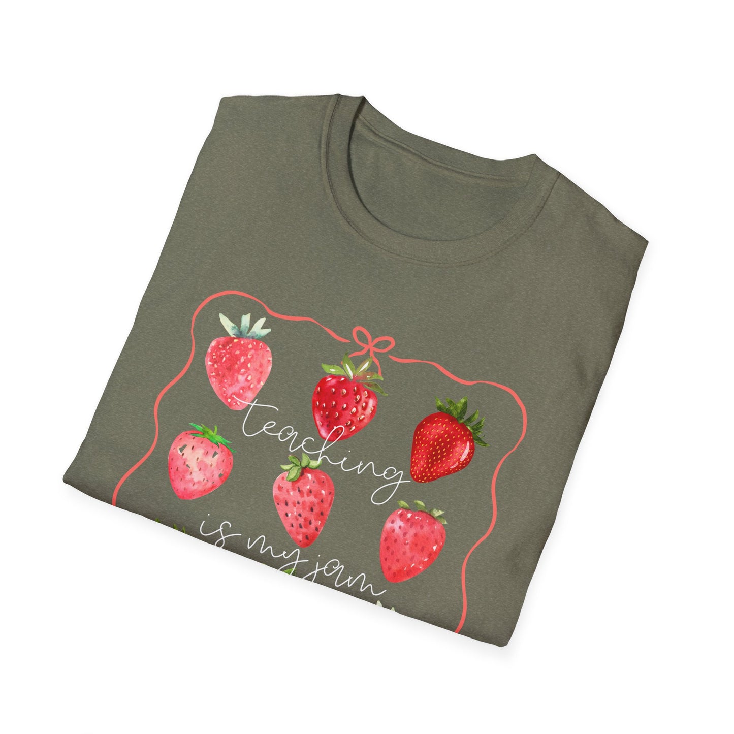 Teaching is my Jam- Unisex Softstyle T-Shirt- Back to School