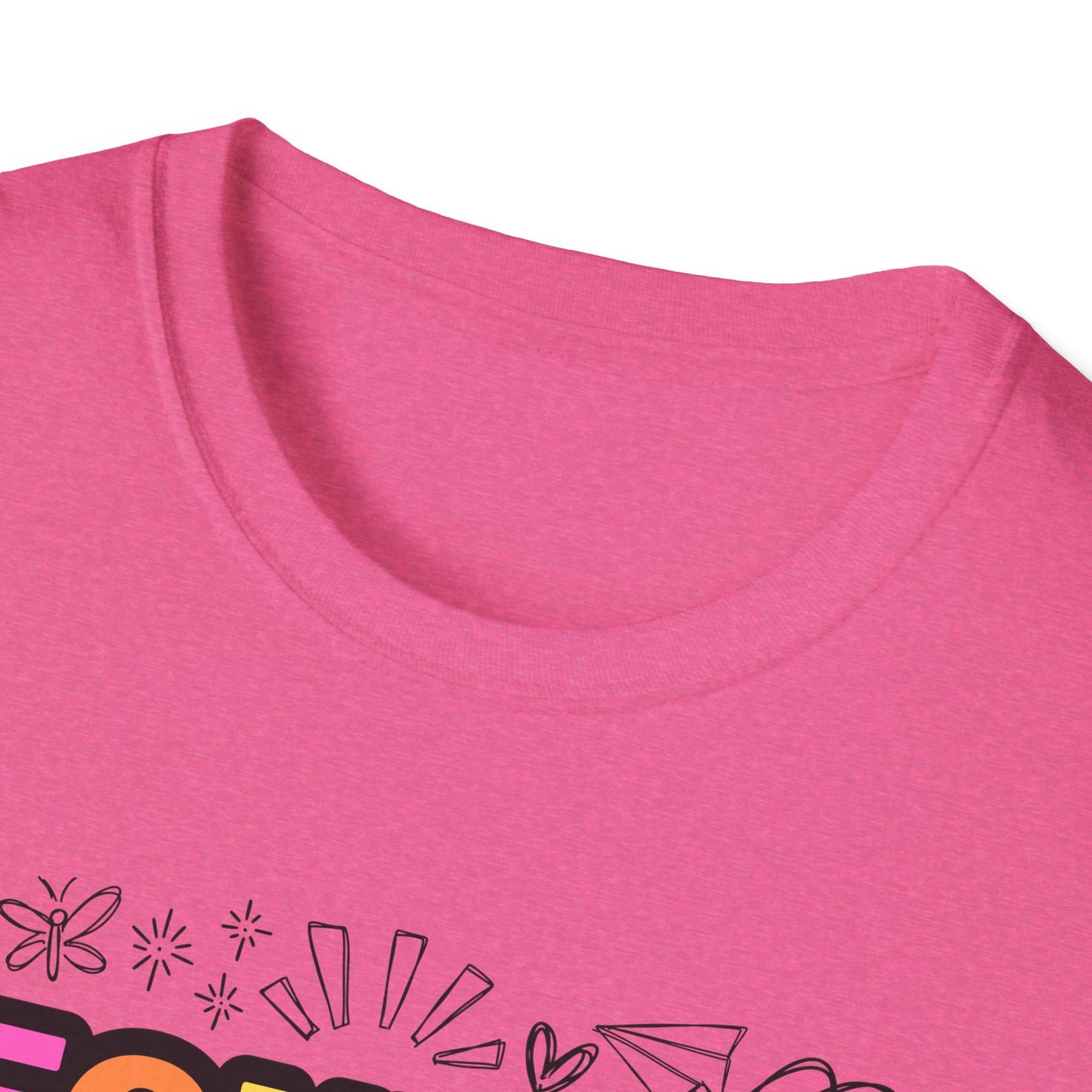 Dream Team- 4th Grade- Unisex Softstyle T-Shirt- Teacher Life
