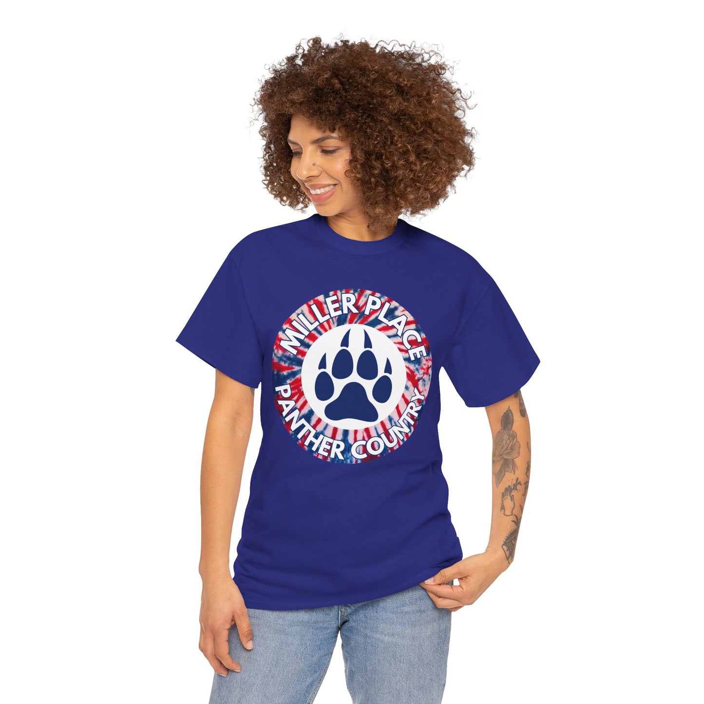 Miller Place Panther Country - Tie Dye Unisex Tee