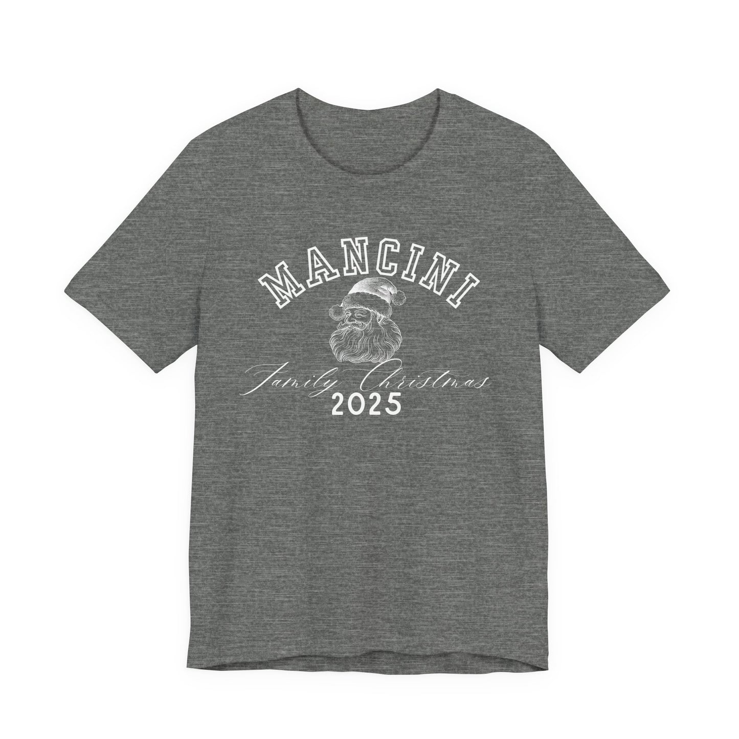 FAMILY CHRISTMAS- SANTA- Unisex Jersey Short Sleeve Tee