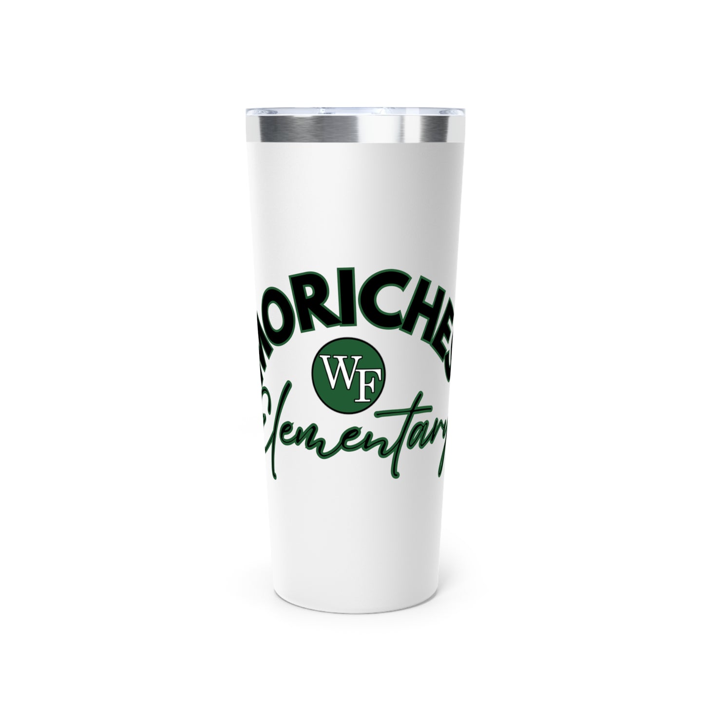 22oz Copper Vacuum Insulated Tumbler with Moriches Design