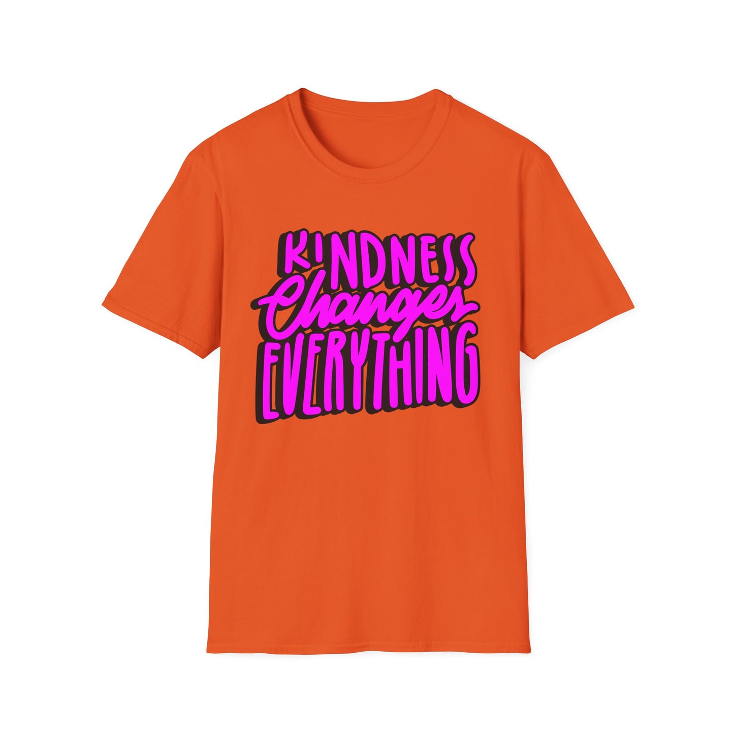 Kindness Changes Everything T-Shirt, Unisex Softstyle Tee