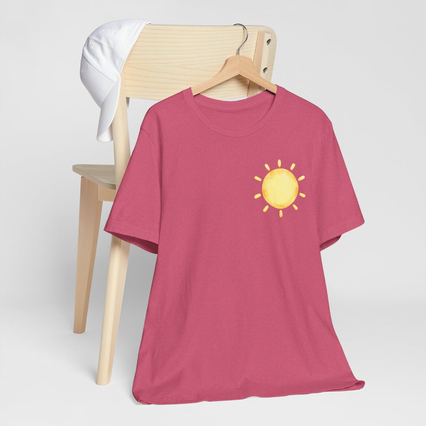 Sunny Vibes Tee - Here Comes the Sun, Unisex Tee, Summer T-Shirt