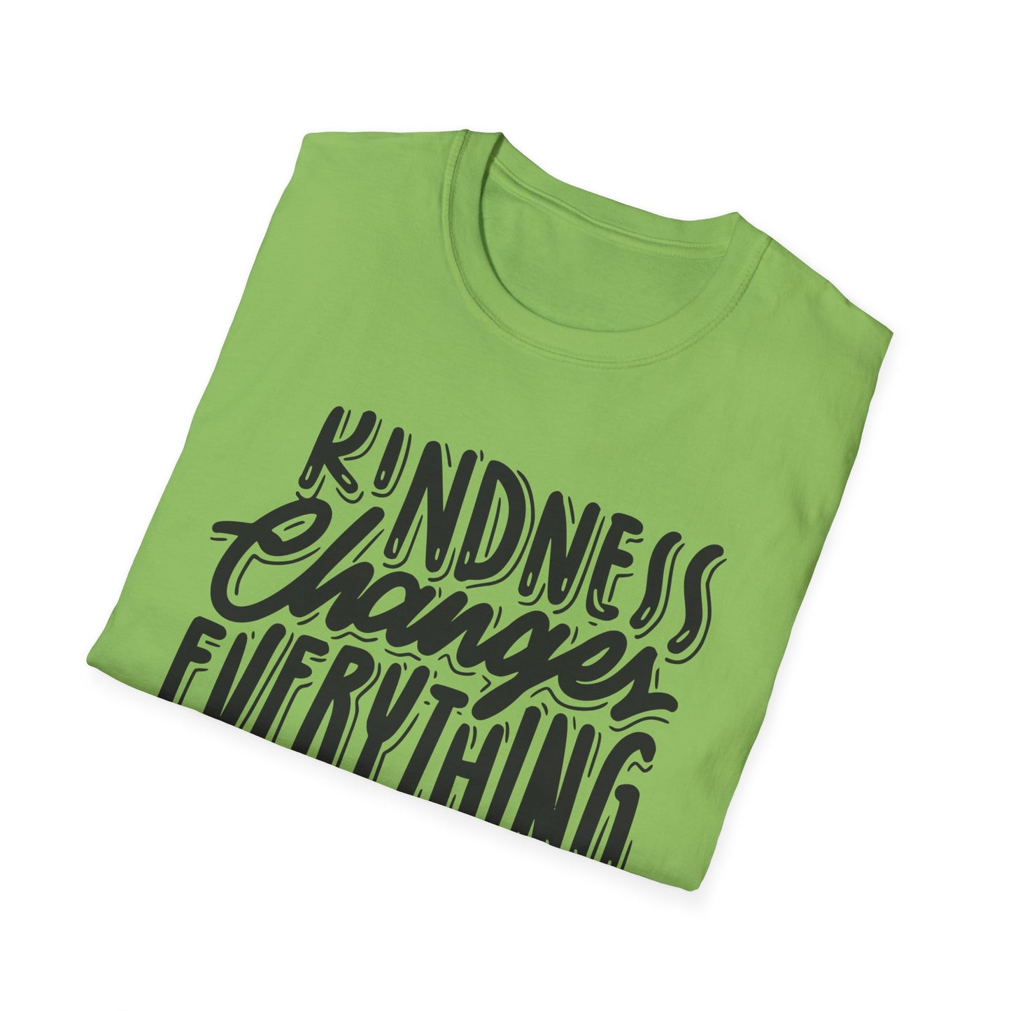 Kindness Changes Everything T-Shirt, Unisex Softstyle Tee