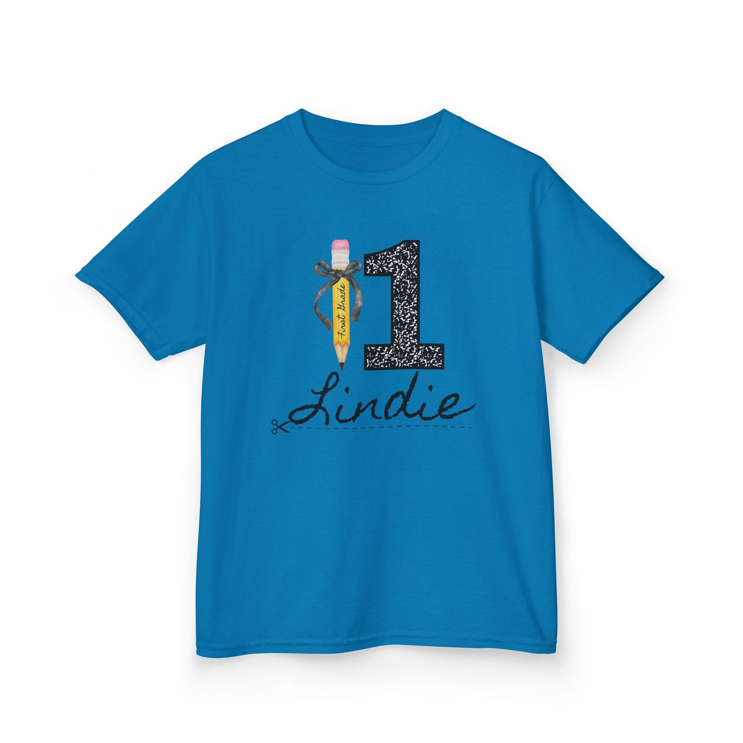 1st Grade- Personalized Kids Tee - Back to School