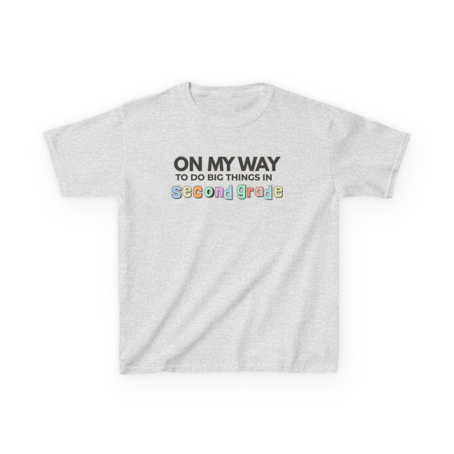 Big Things in 2nd Grade- Kids Back to School Shirt