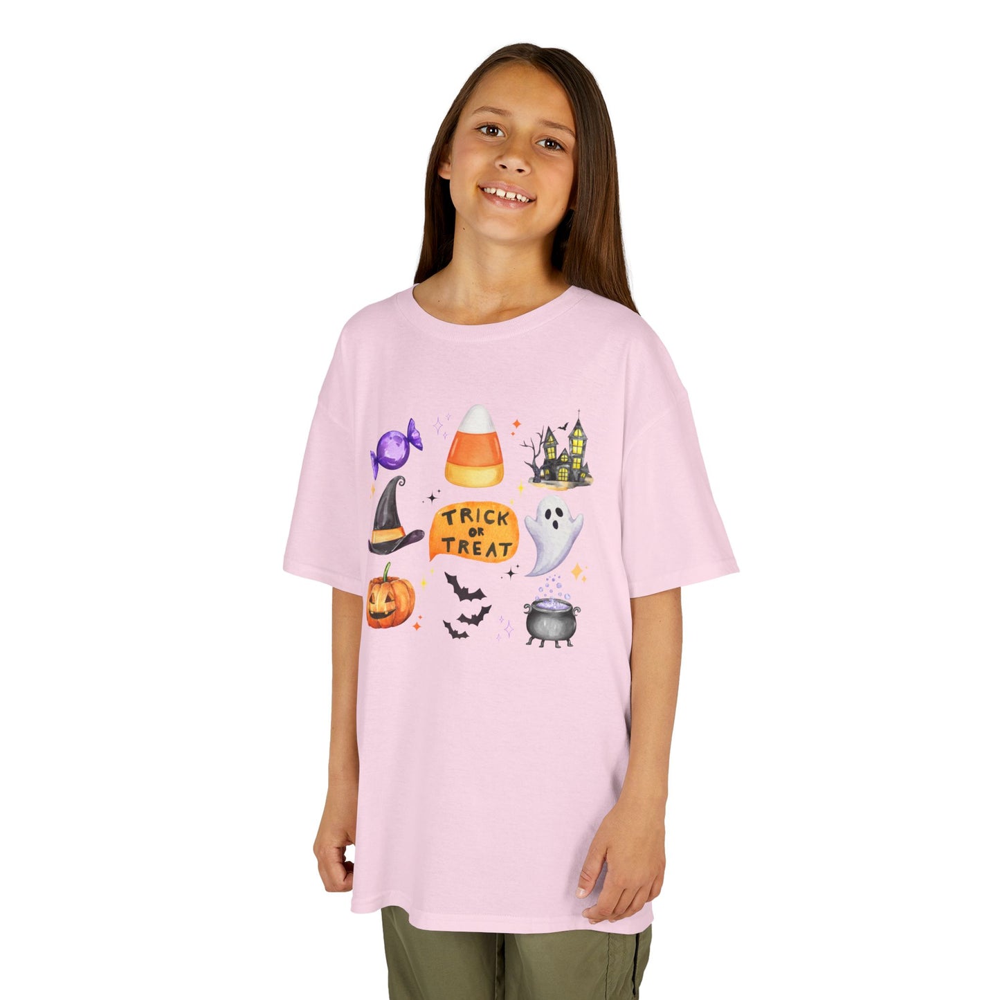 Halloween Tee, Trick or Treat - Kids- Shirt