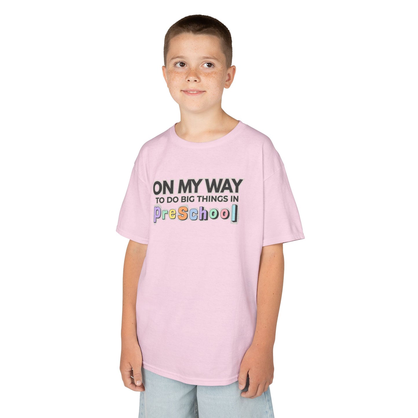 Big Things in PreSchool- Kids Back to School Shirt