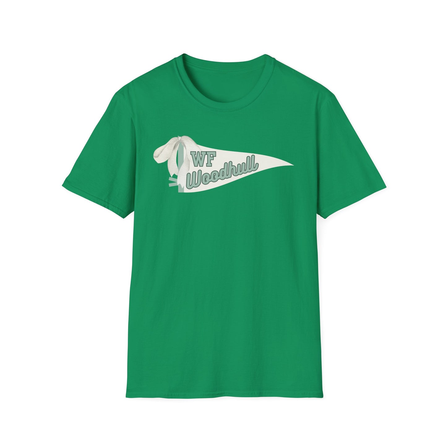 Woodhull Pennant Unisex Softstyle Graphic Tee with Vintage Design