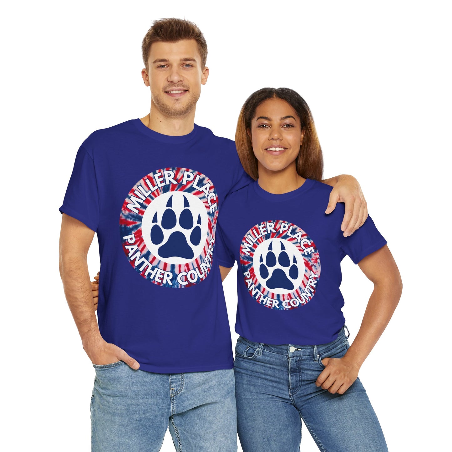 Miller Place Panther Country - Tie Dye Unisex Tee