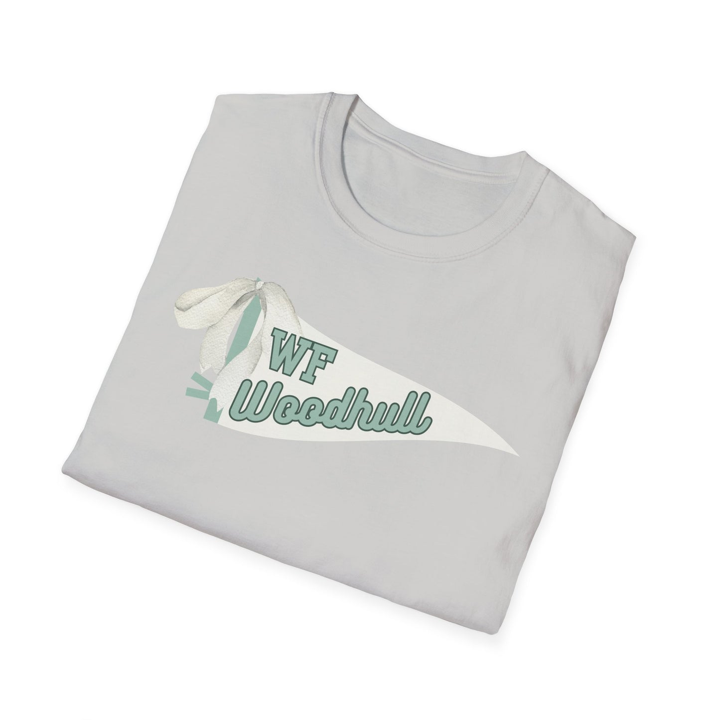 Woodhull Pennant Unisex Softstyle Graphic Tee with Vintage Design