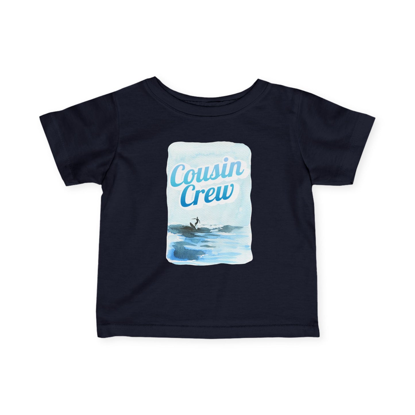 Cousin Crew Infant Tee, Cute Baby T-Shirt, Summer Vibes- Mini Collection