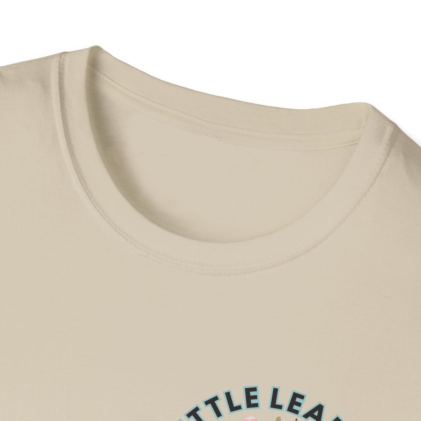Little Leaders Teacher w/ Backpack Design Unisex Softstyle T-Shirt