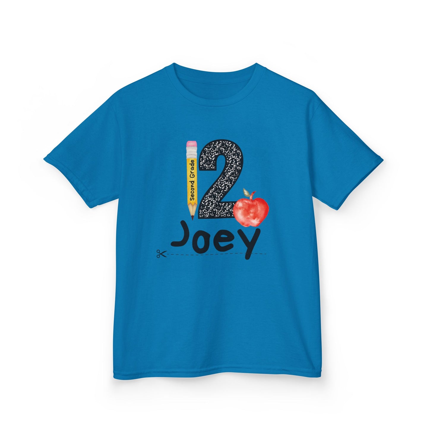 2nd Grade- Personalized Kids Tee - Back to School
