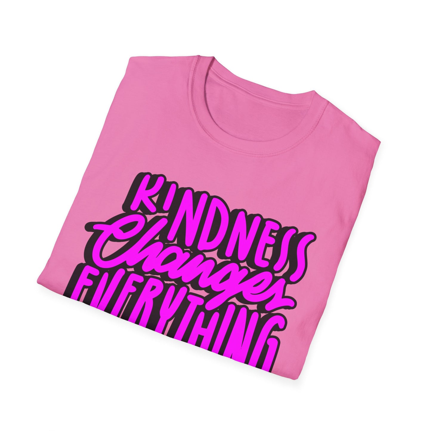 Kindness Changes Everything T-Shirt, Unisex Softstyle Tee