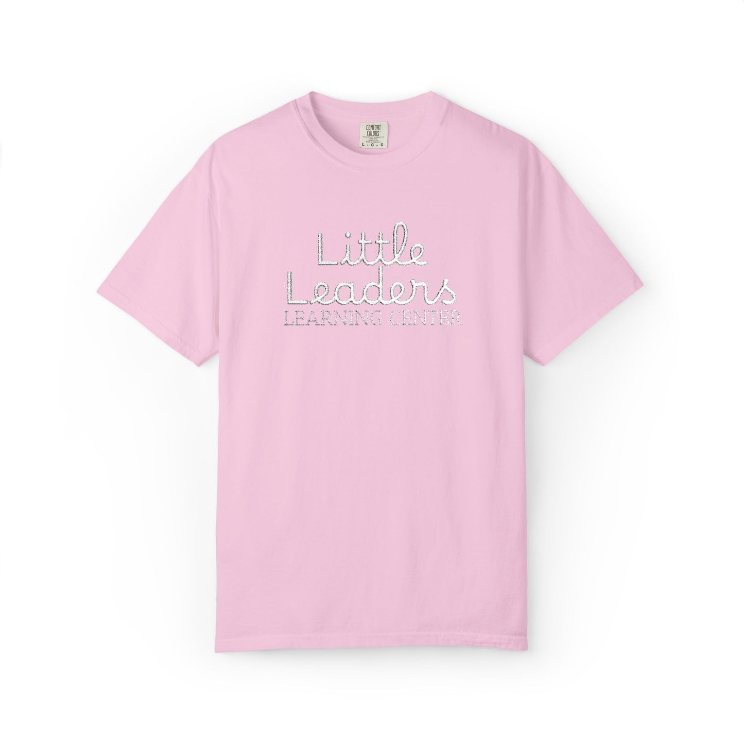 Little Leaders Full Embroidered Unisex Garment-Dyed T-Shirt
