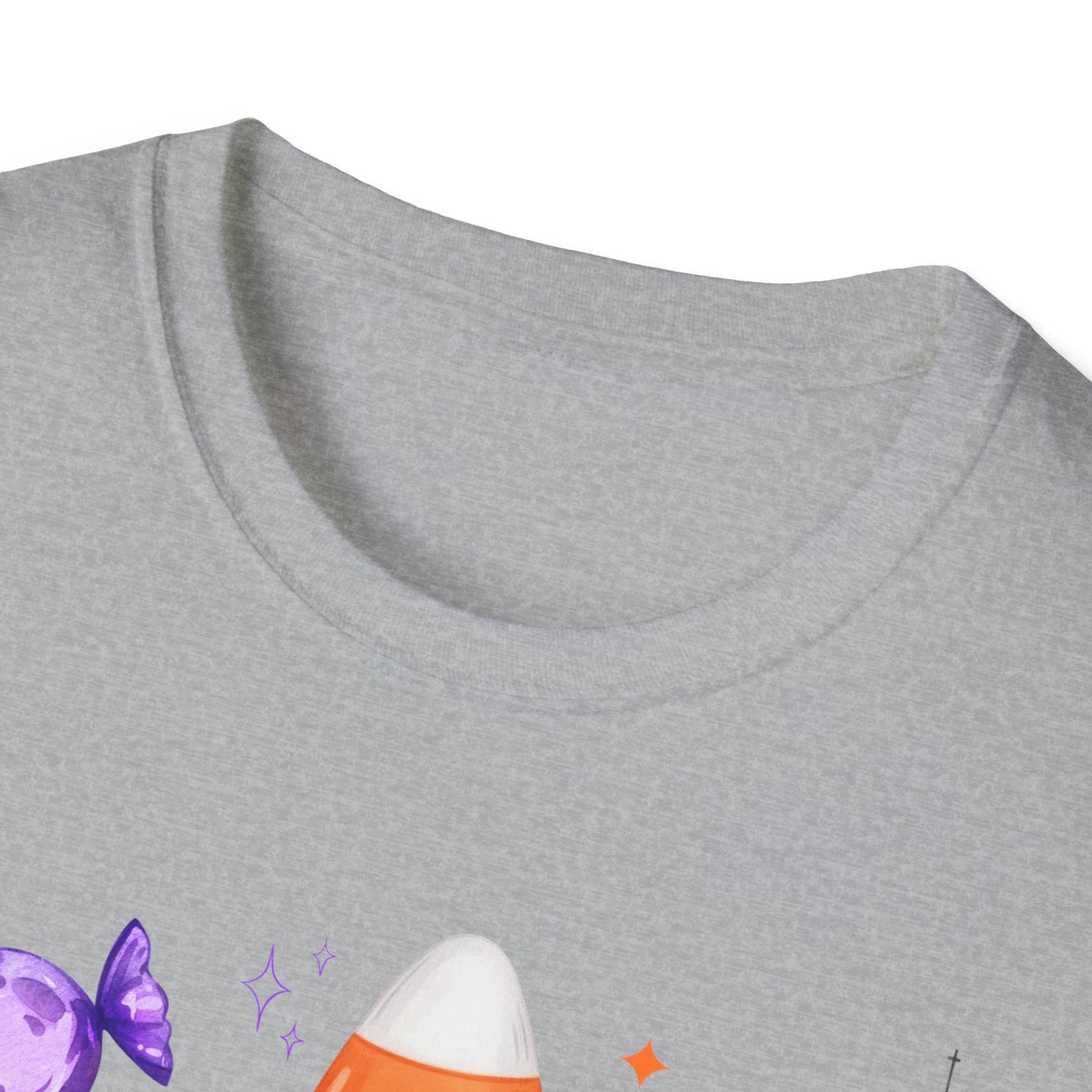 Halloween- Trick or Treat Themed T-Shirt- Unisex Softstlye