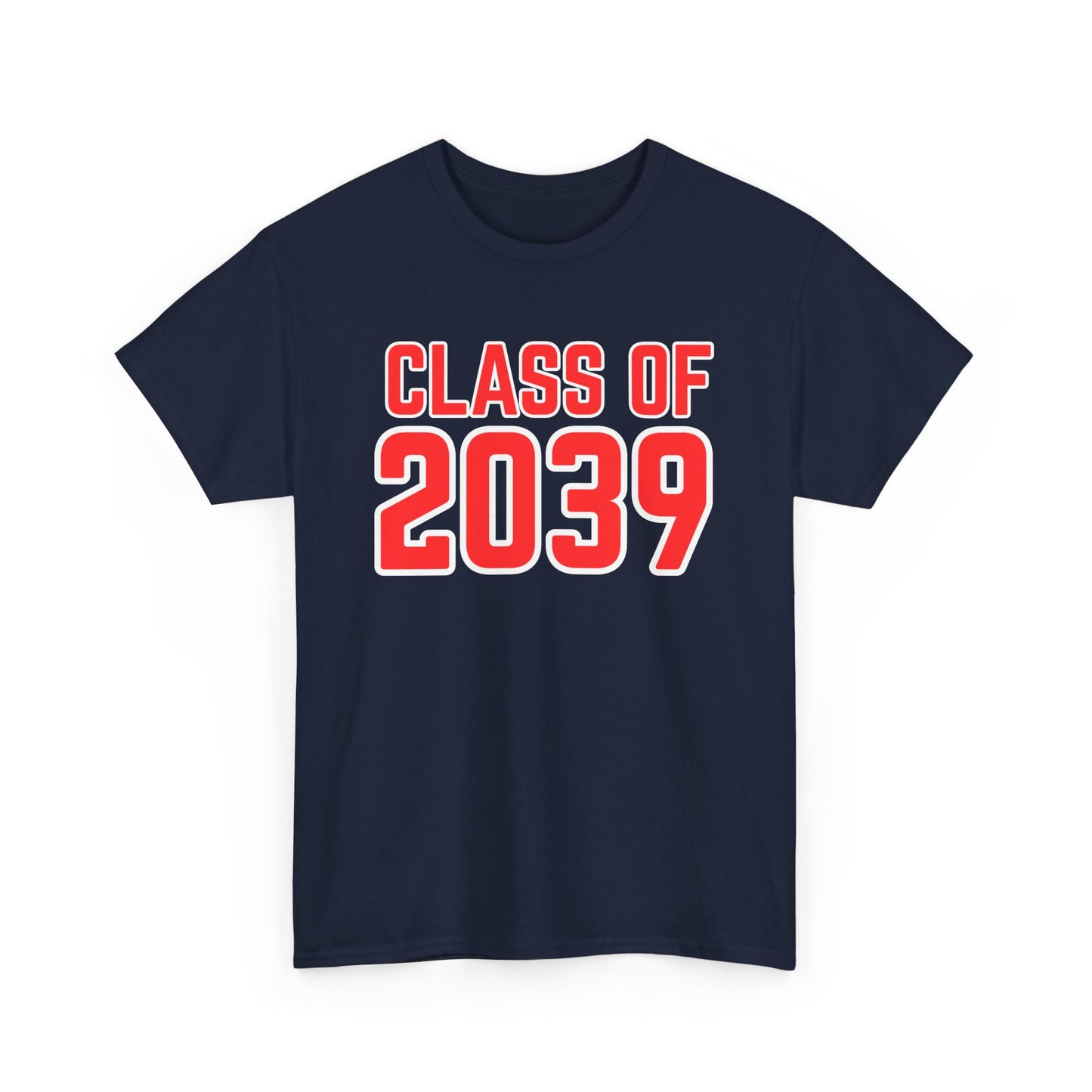 Class of 2039 Unisex Heavy Cotton Tee- Back to School- Grow With Me