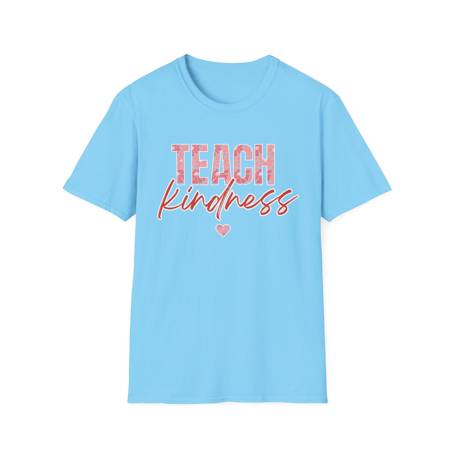 Teach Kind ness Teacher T-Shirt
