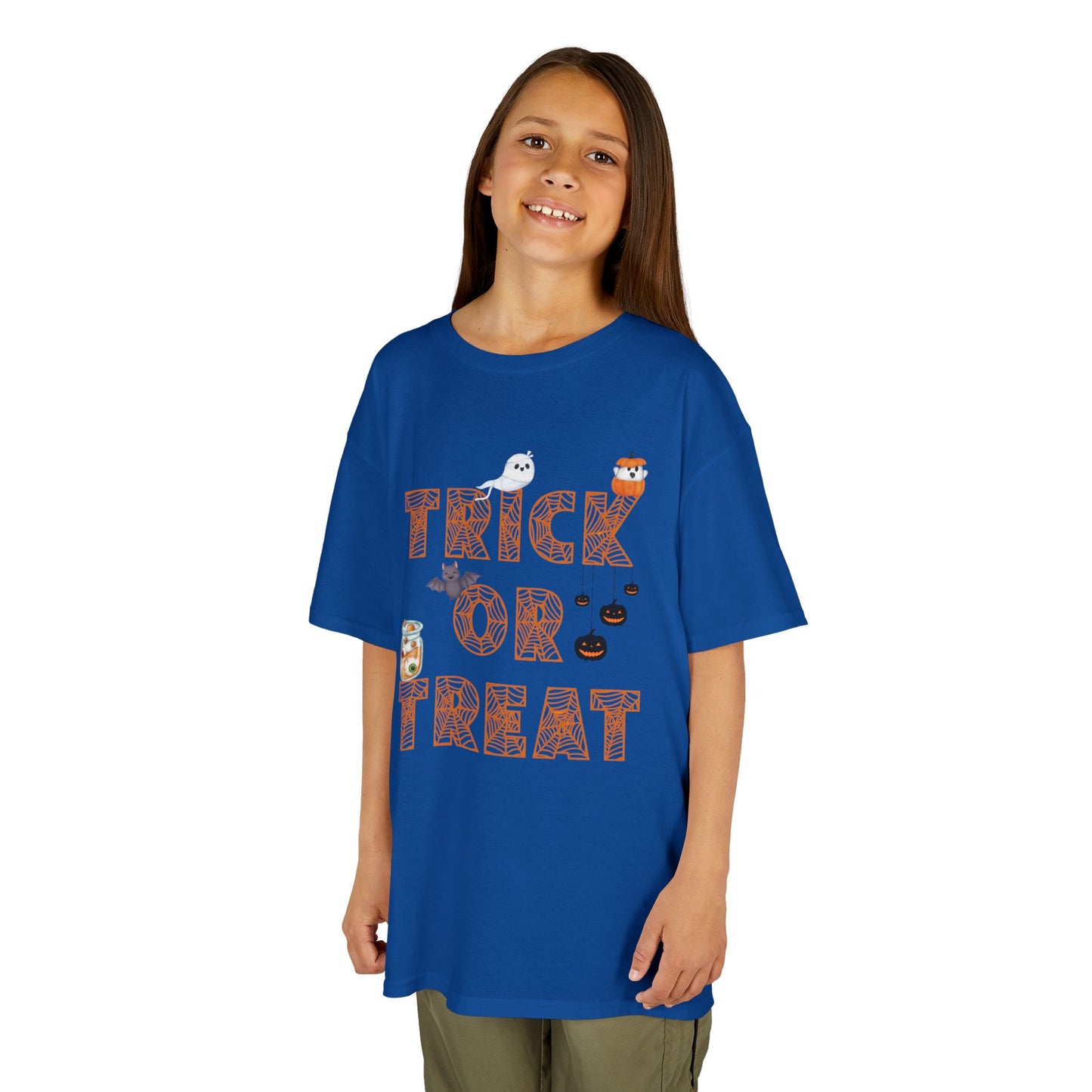 Trick or Treat Kids Tee, Halloween Shirt for Kids