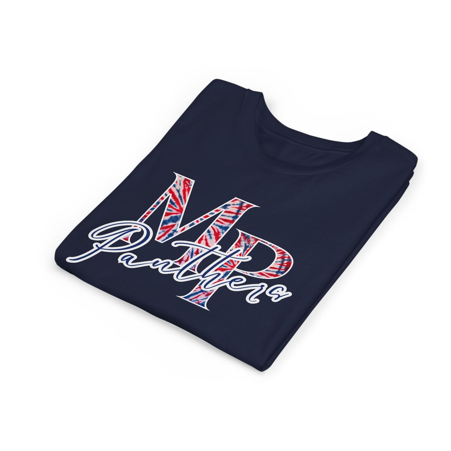 Miller Place Panthers Tie Dye MP- Youth Tee with Panther Print