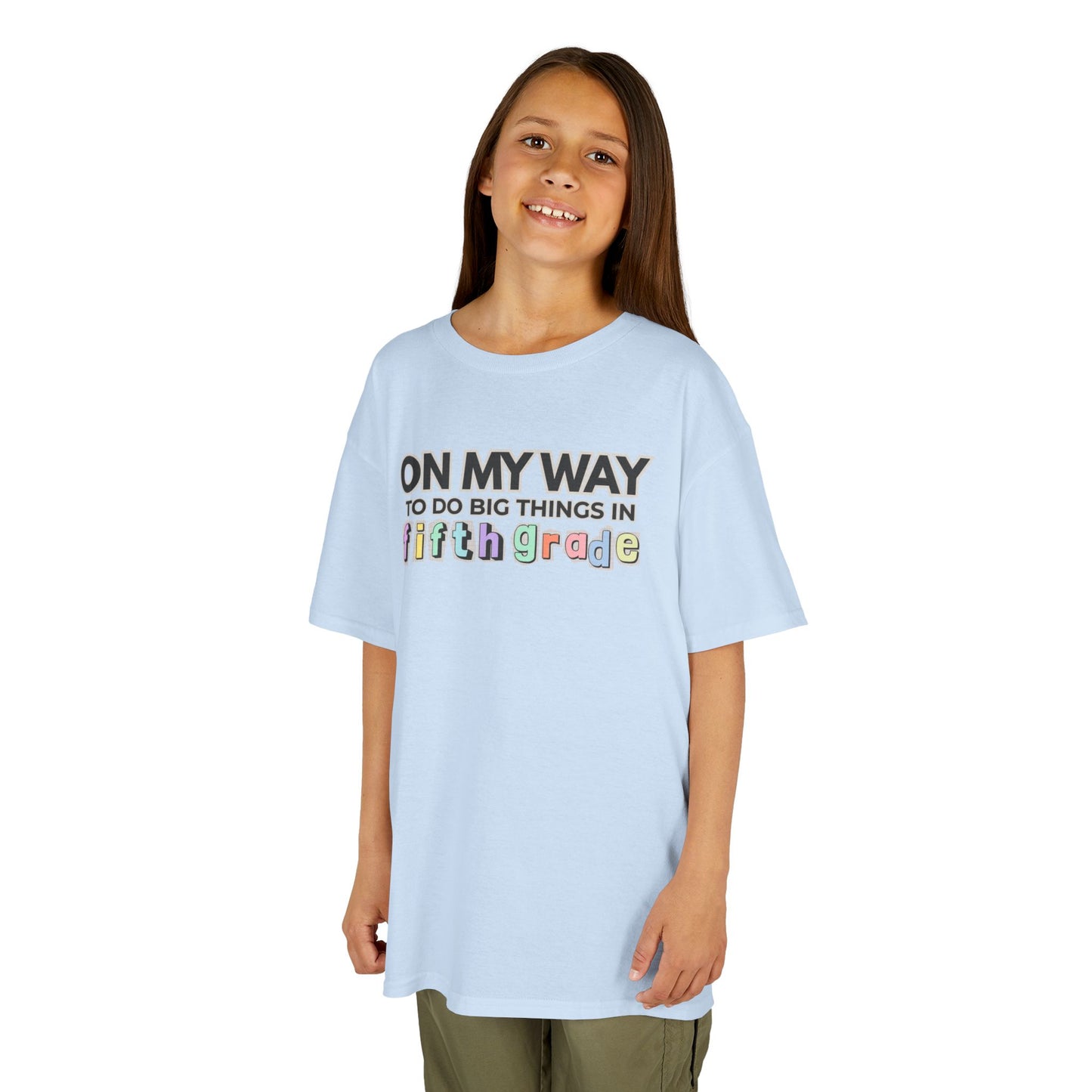 Big Things in 5th Grade- Kids Back to School Shirt