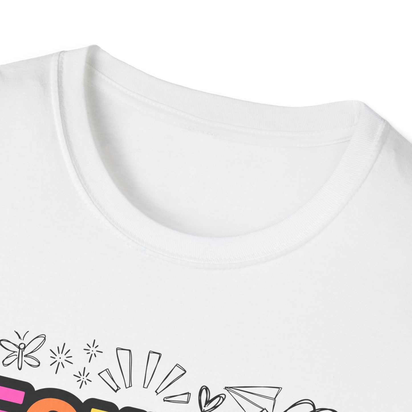 Dream Team- 4th Grade- Unisex Softstyle T-Shirt- Teacher Life