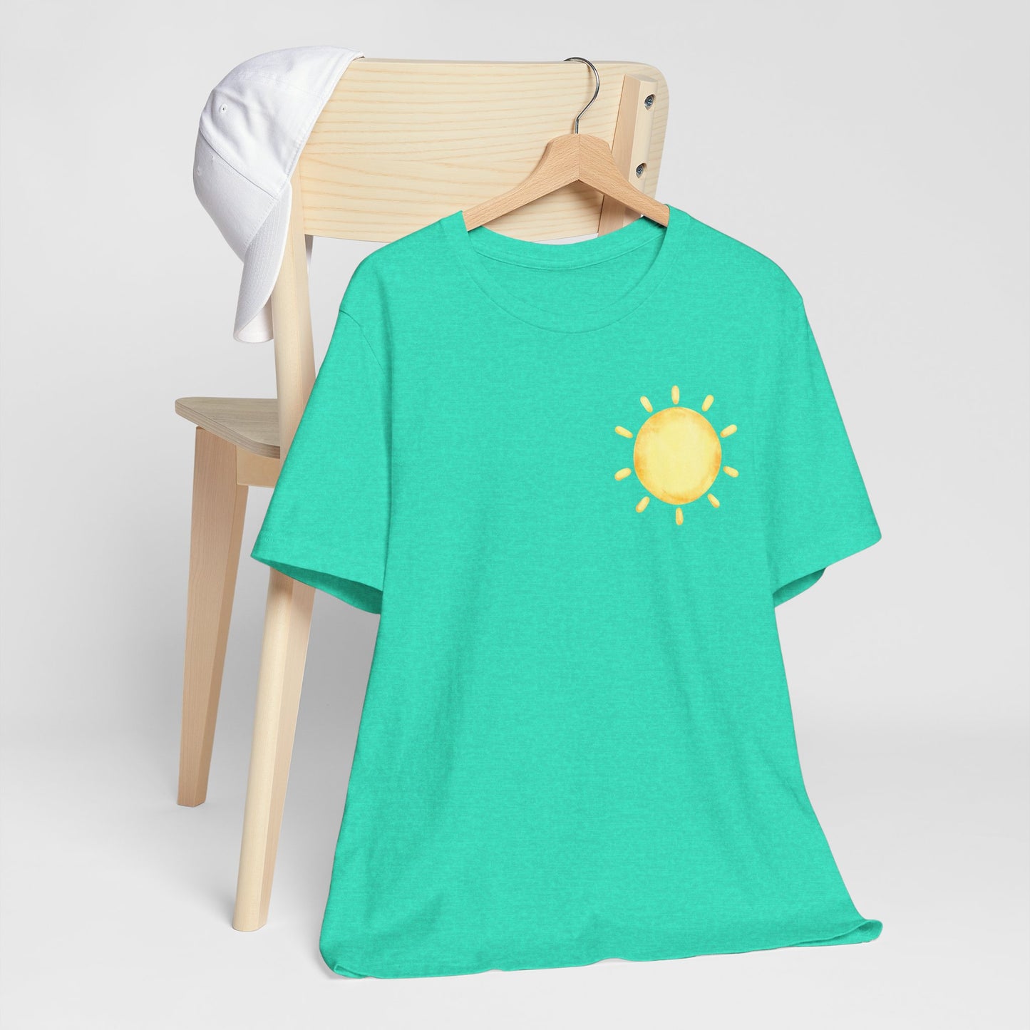 Sunny Vibes Tee - Here Comes the Sun, Unisex Tee, Summer T-Shirt