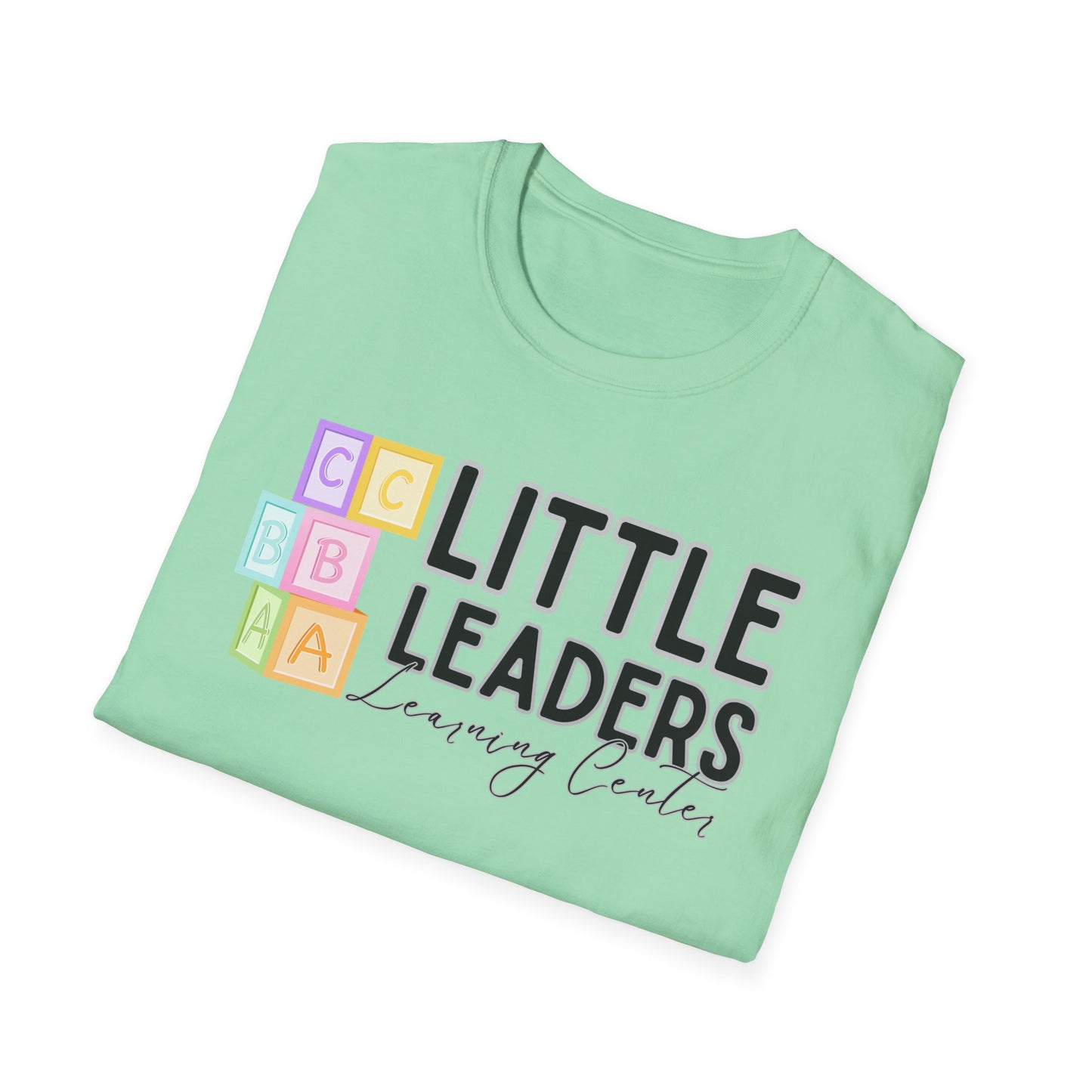 Little Leaders w/ Blocks Design Unisex T-Shirt
