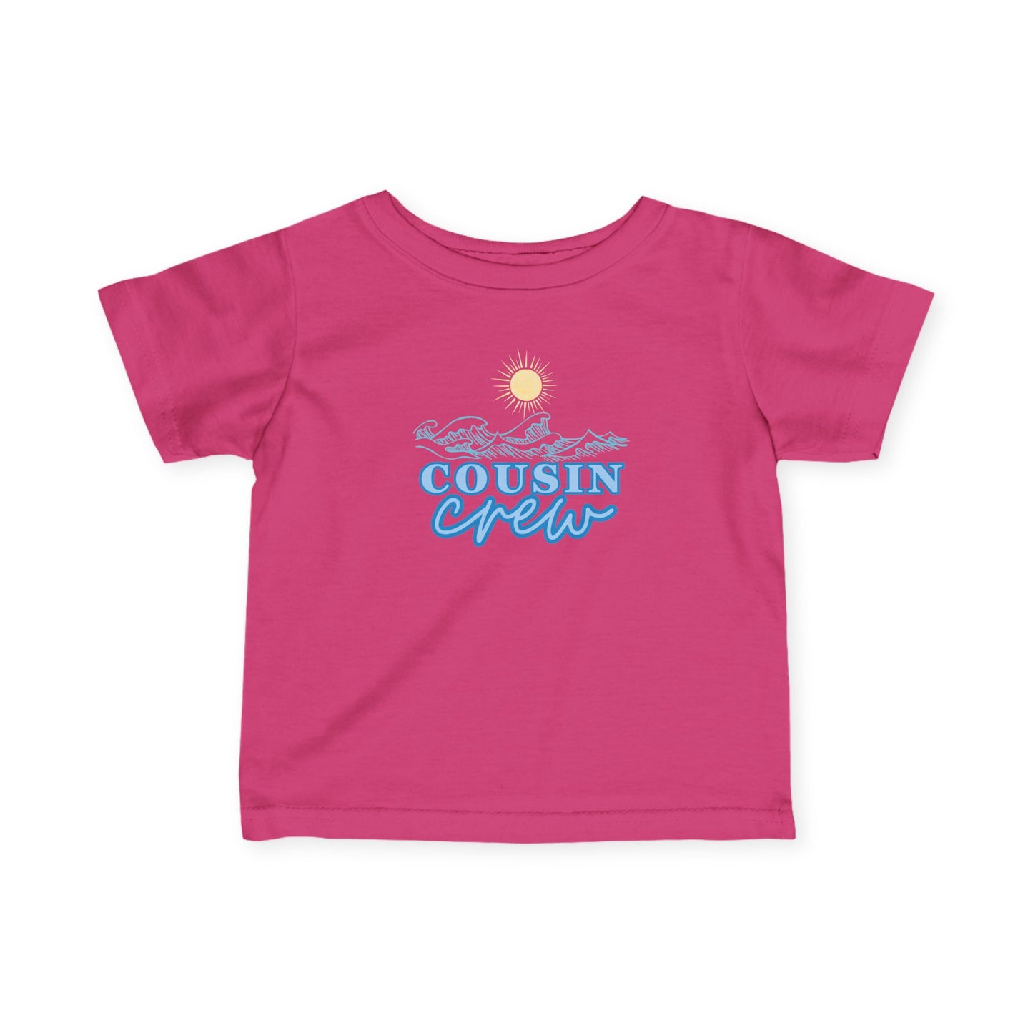 Cousin Crew Infant Tee, Cute Baby T-Shirt, Summer Vibes- Mini Collection